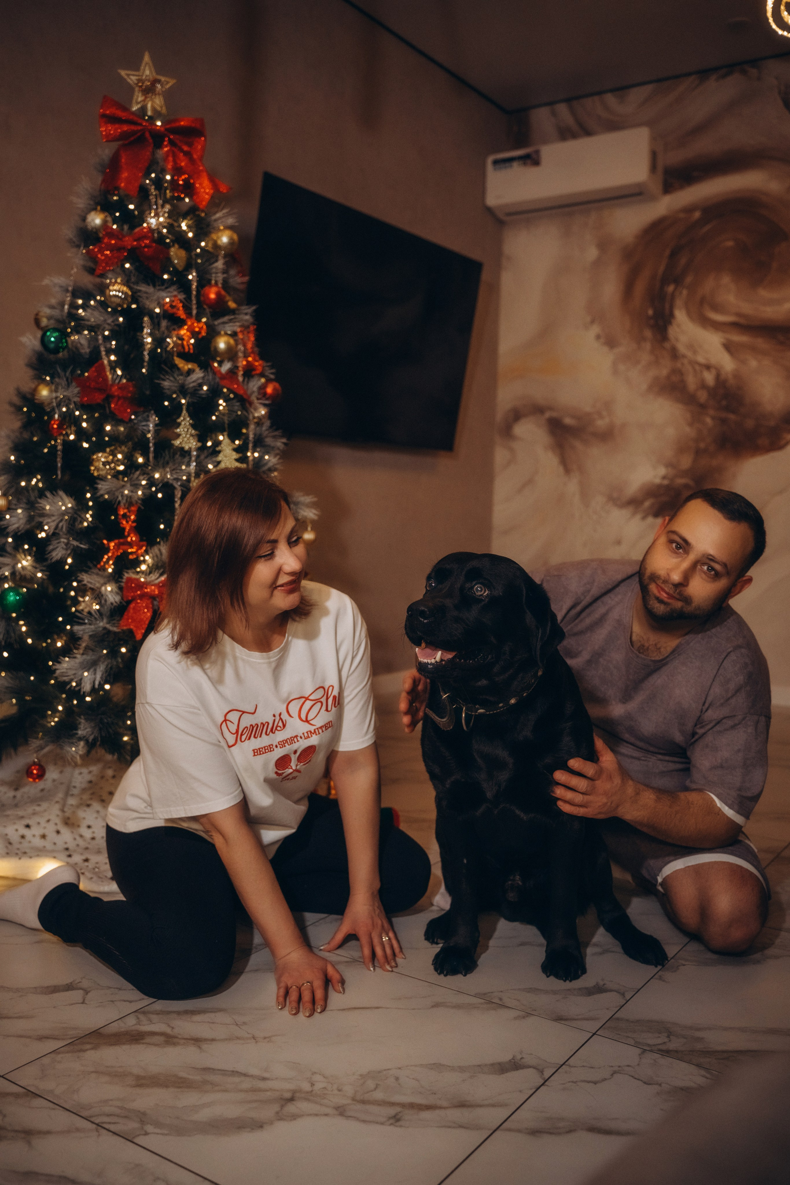 Семья Киприяновы, Новый год дома. Семейный фотограф в Белгороде Амелина Алина