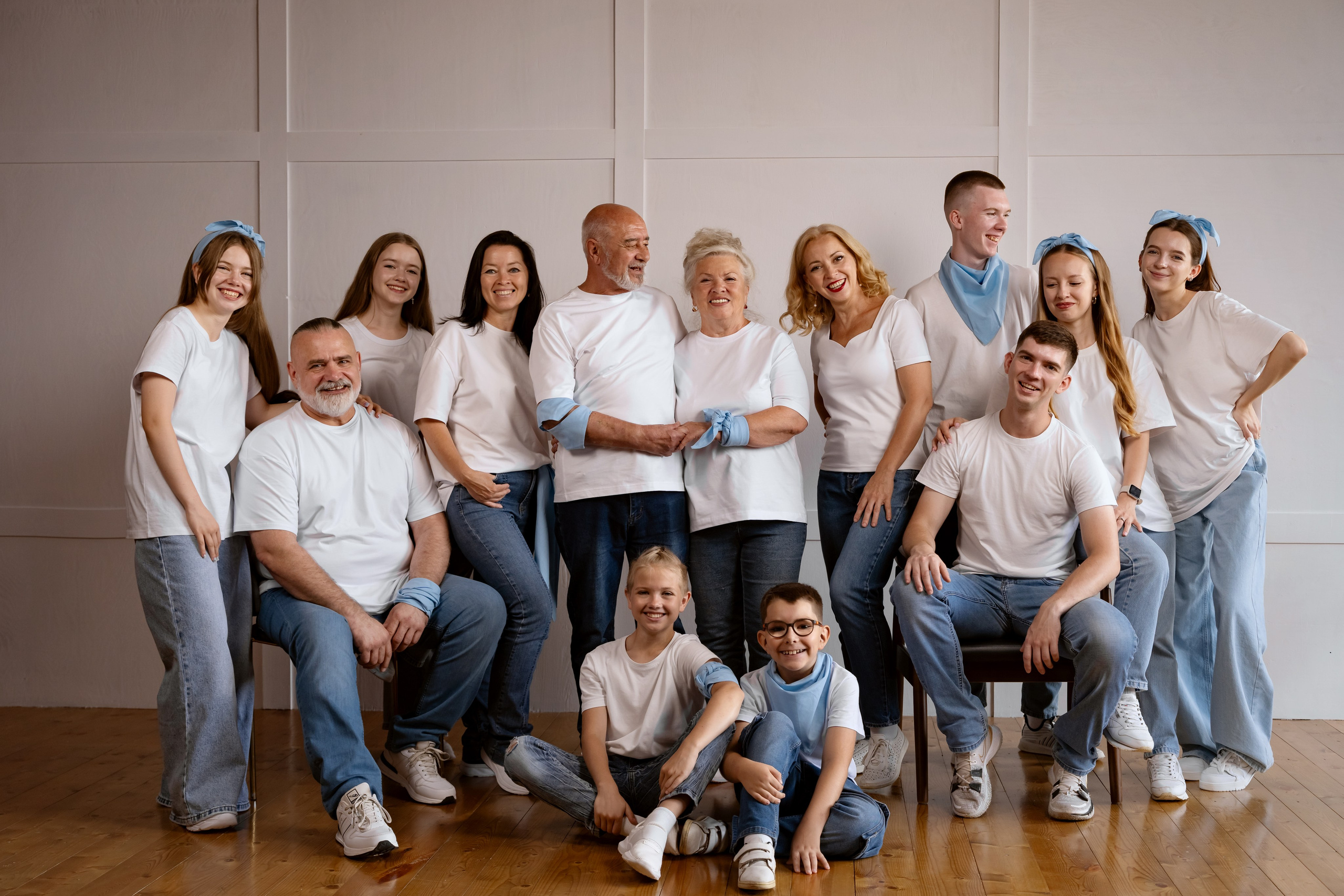 Анна и ее большая семья. Индивидуальный фотограф в Самаре Кузнецова Мария