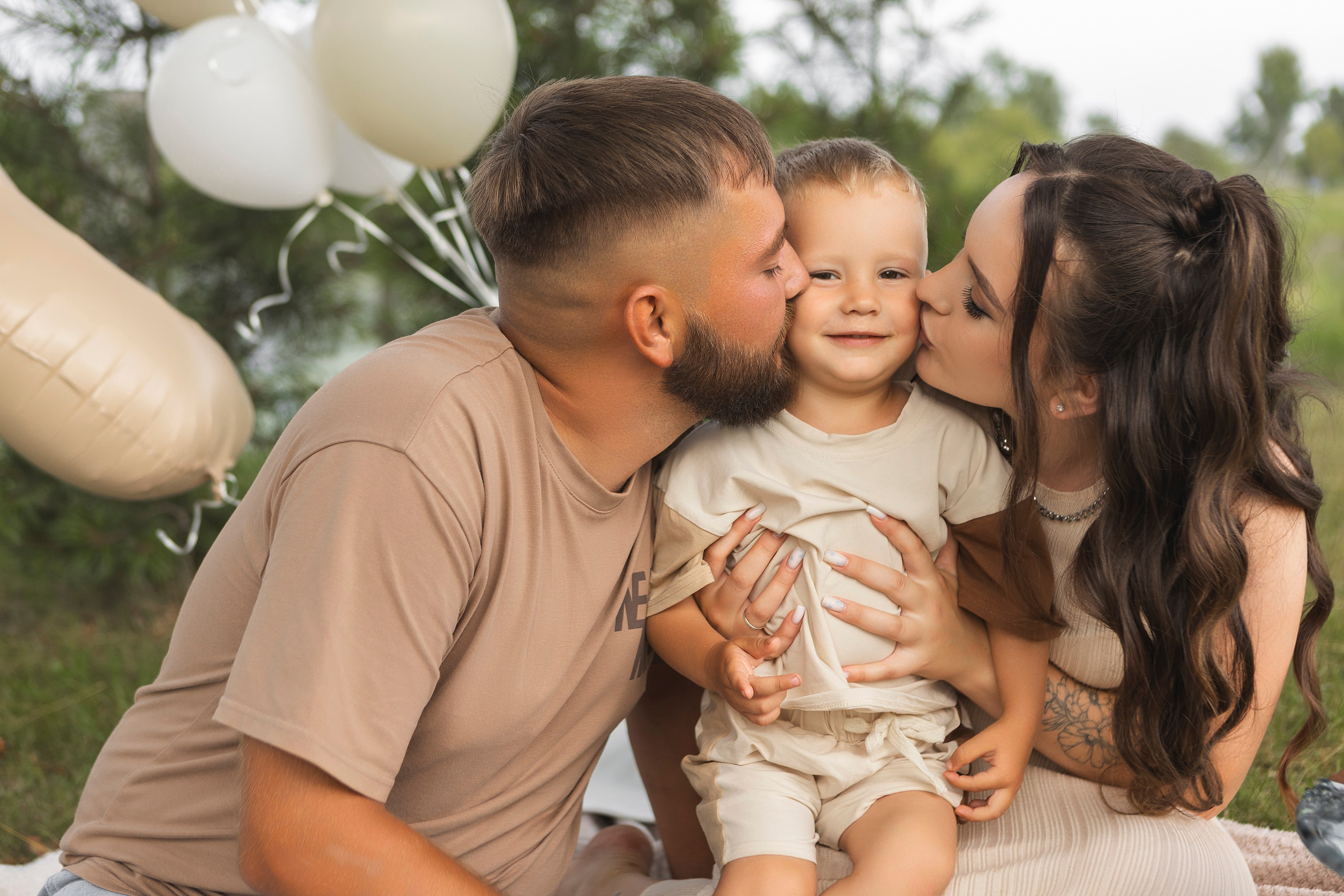 Марина с семьёй. Фотограф Лесозаводск/Хабаровск