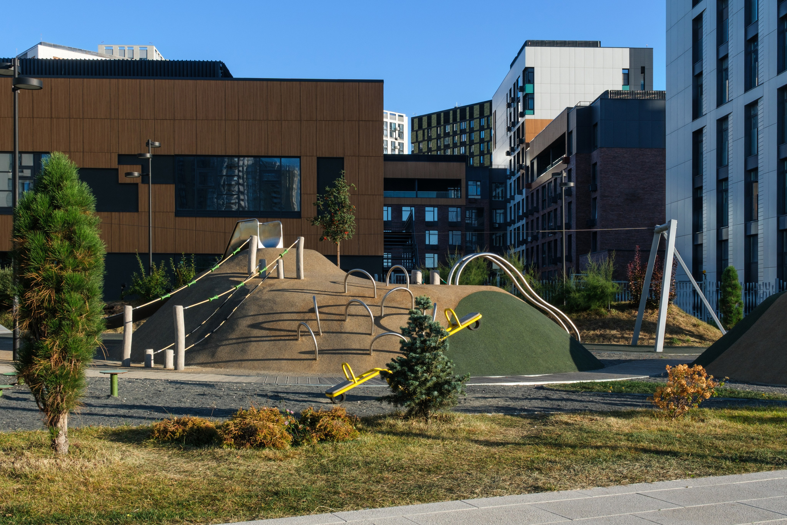 Жилой комплекс Nagatino i-Land | Бюро А4 | 2025. Михаил Мулач | Архитектурный фотограф
