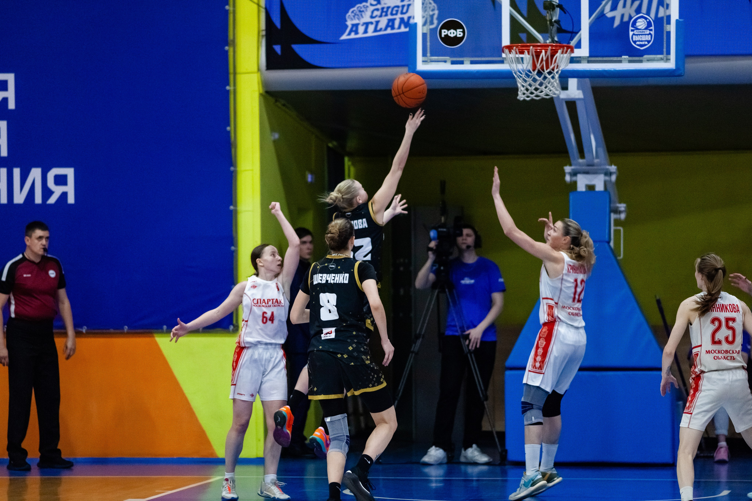 Спартак — ЧГУ-Атланта. Фотография