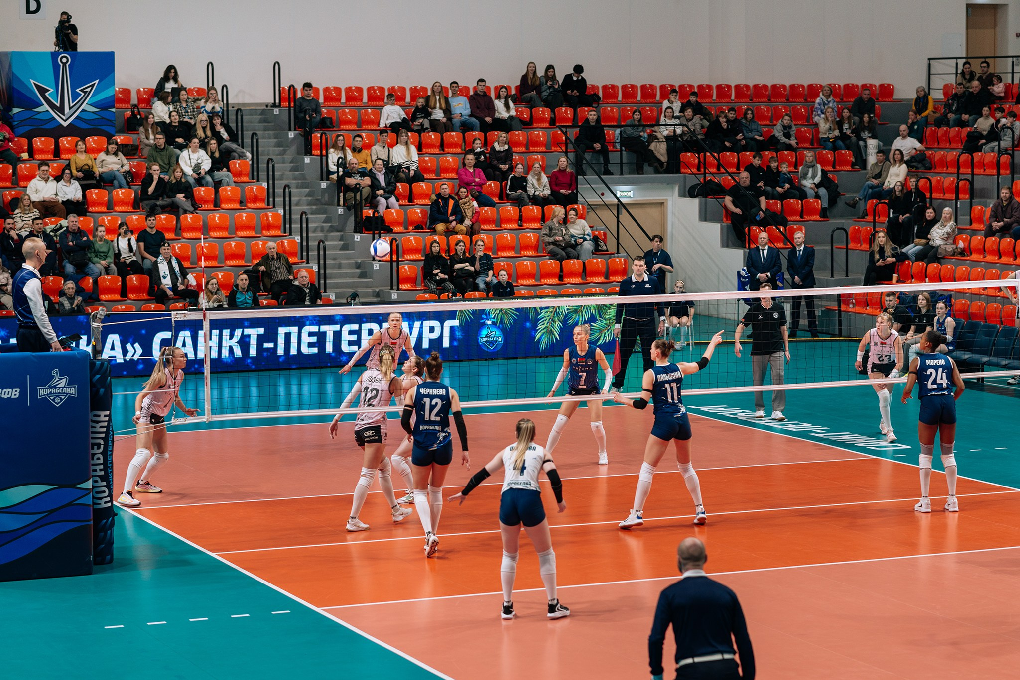 «Корабелка» — «Минчанка» Суперлига чемпионат России. Январь 26. Репортажный фотограф в Санкт-Петербурге Анастасия Клёпова