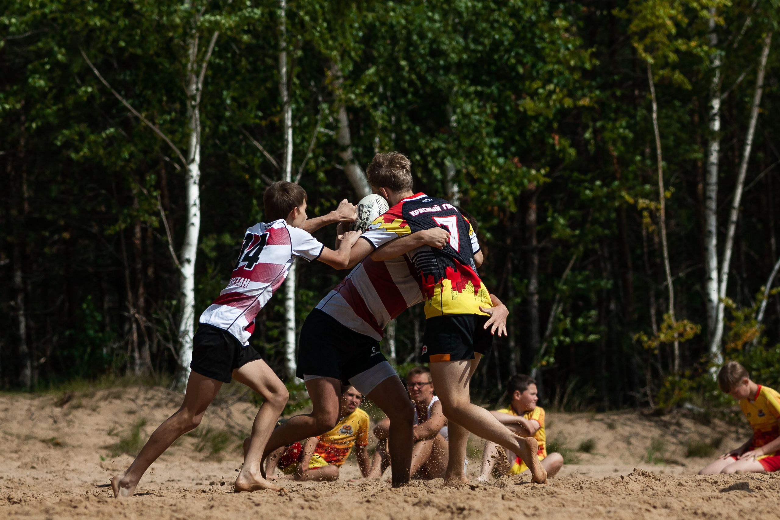 «Кубок «Молота» по пляжному Регби. Фотография