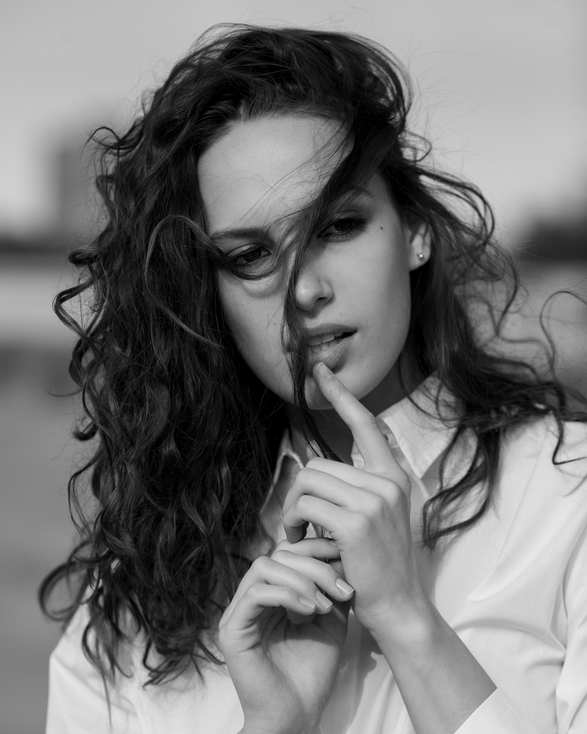 Model tests. Portrait and business photographer in Moscow Andrey Nikolsky