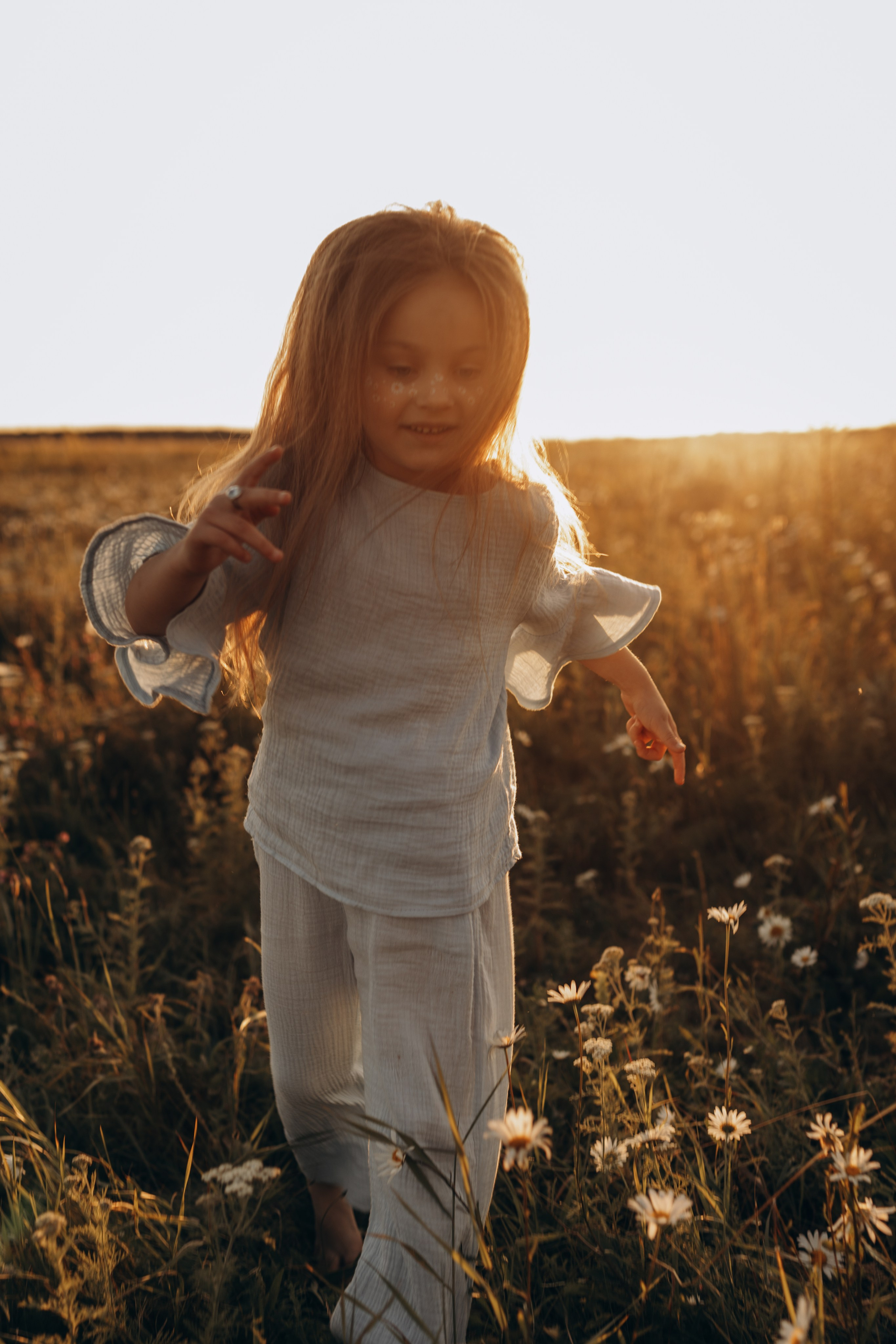 Закат на ромашковом поле. Фотограф в Ставрополе Svetlana Matveeva