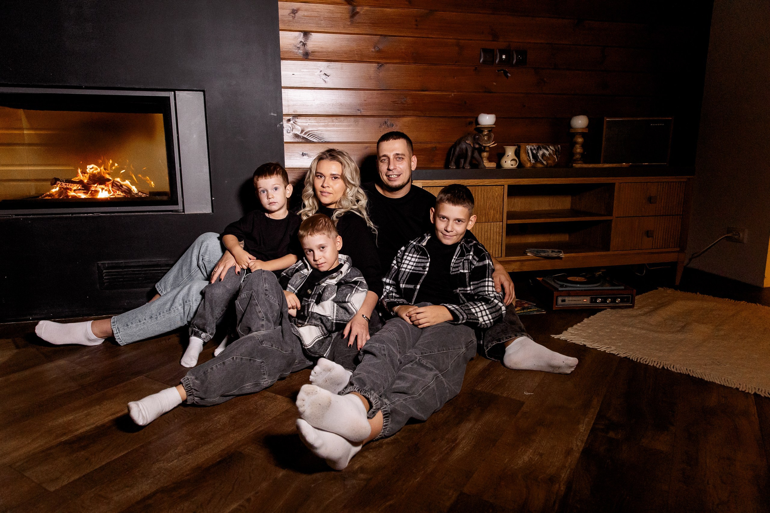 Эдуард и Дарья с сыновьями. Свадебный и семейный фотограф в Челябинске Юлия Ишимова