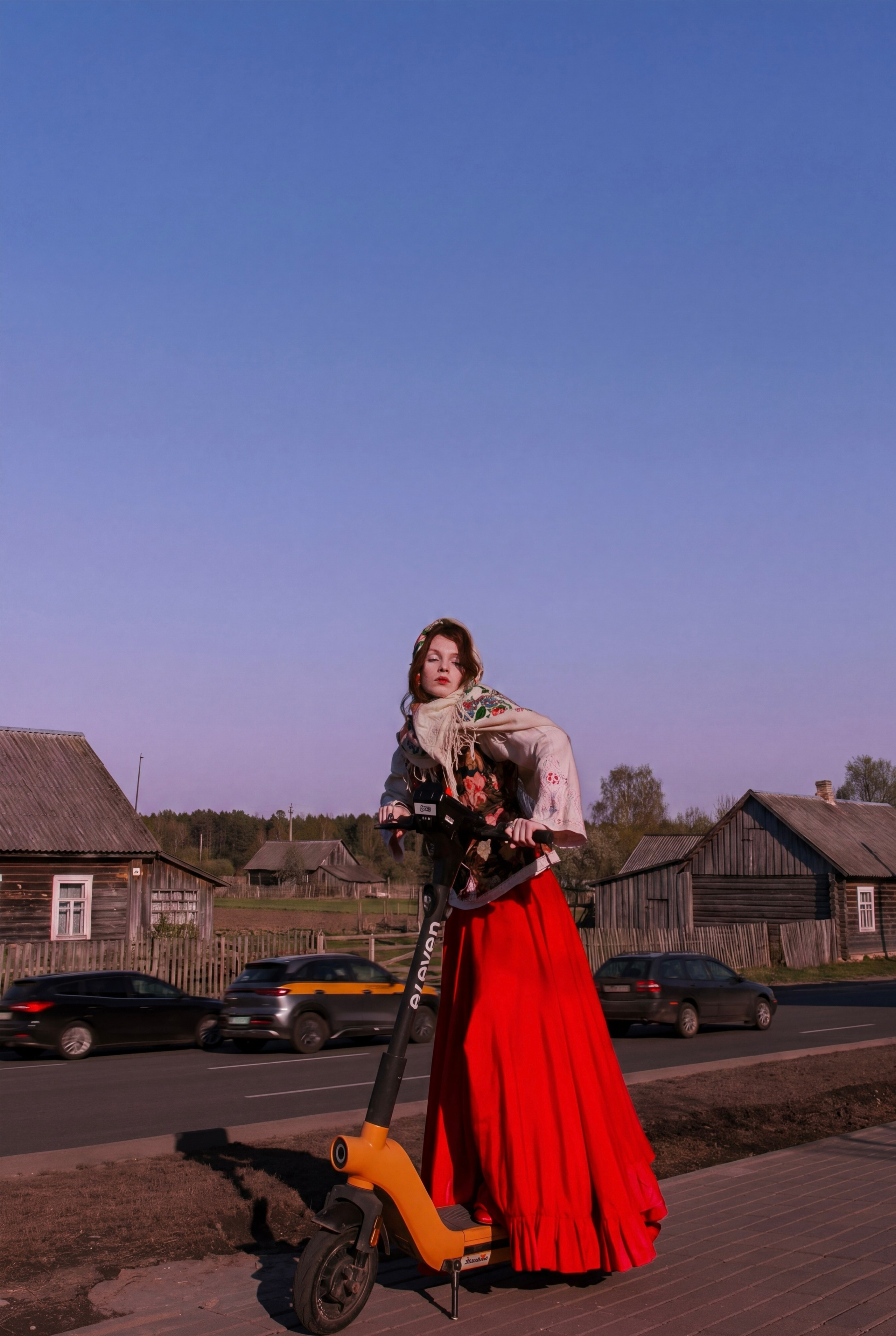 Деревня посреди мегаполиса