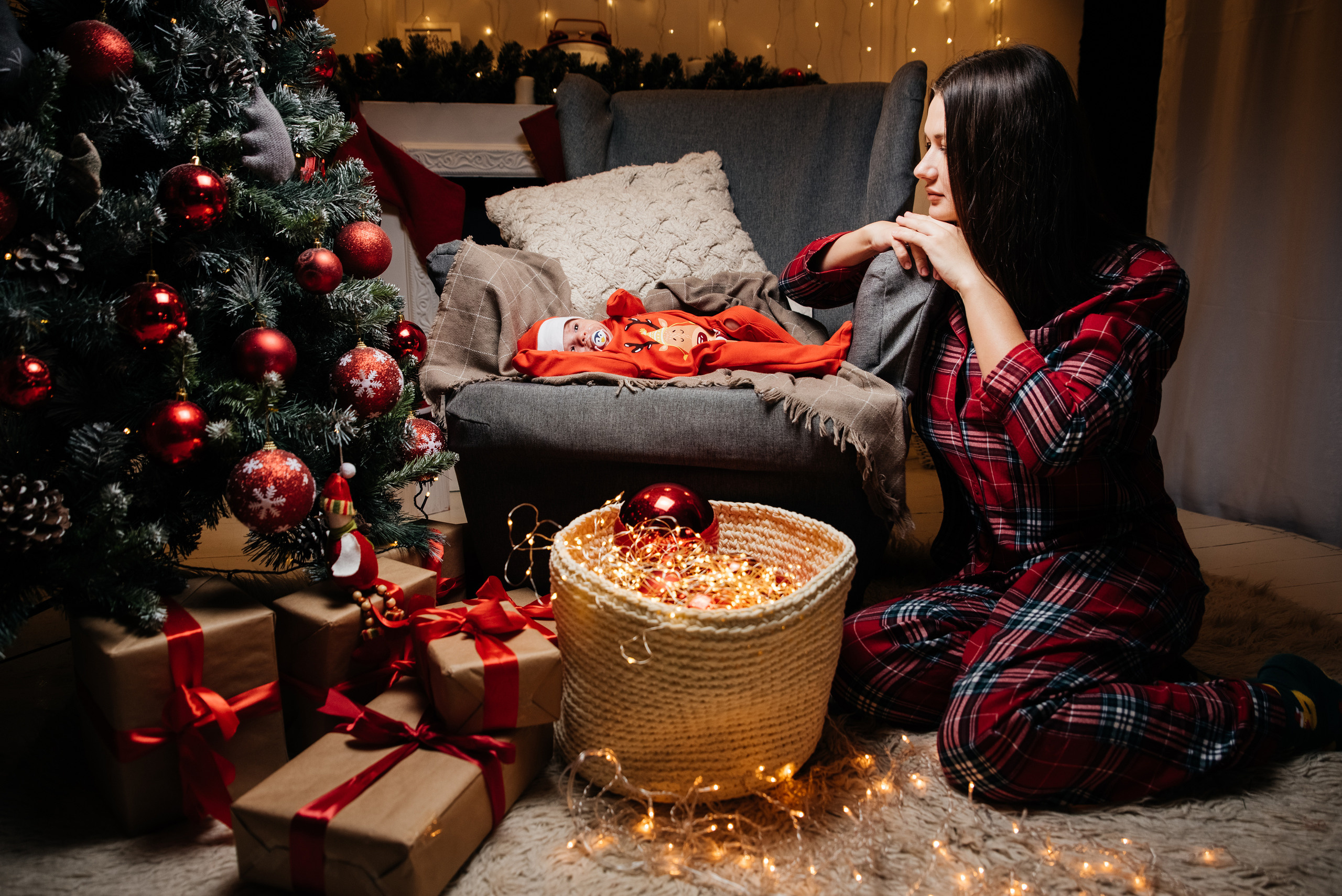 Новогодняя фотосессия. Лана Абрамян-Фотограф новорожденных и беременных в Новороссийске Анапе