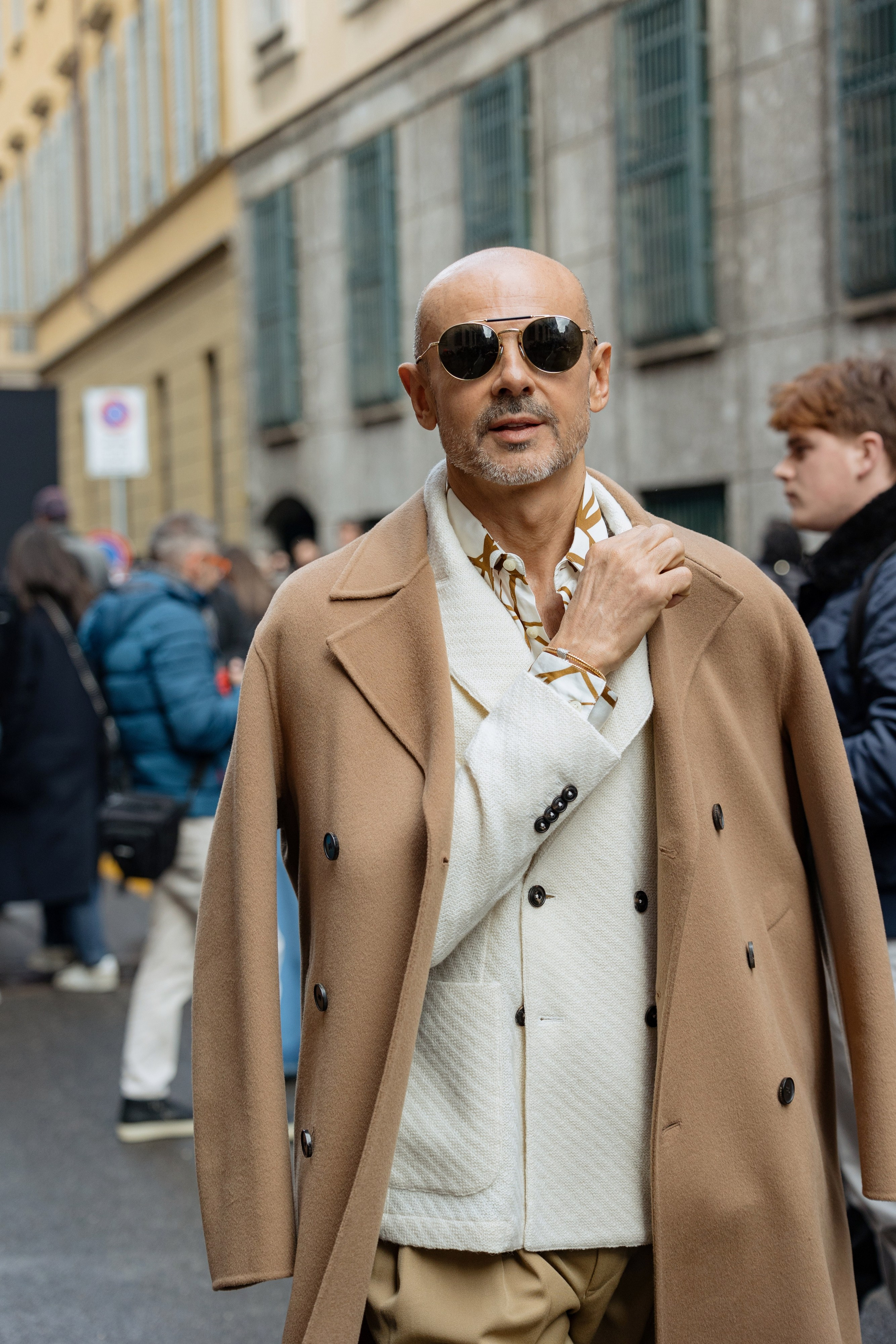 ARMANI MFW FALL/WINTER 24/25. Photographer in Milan Ivan Goncharov