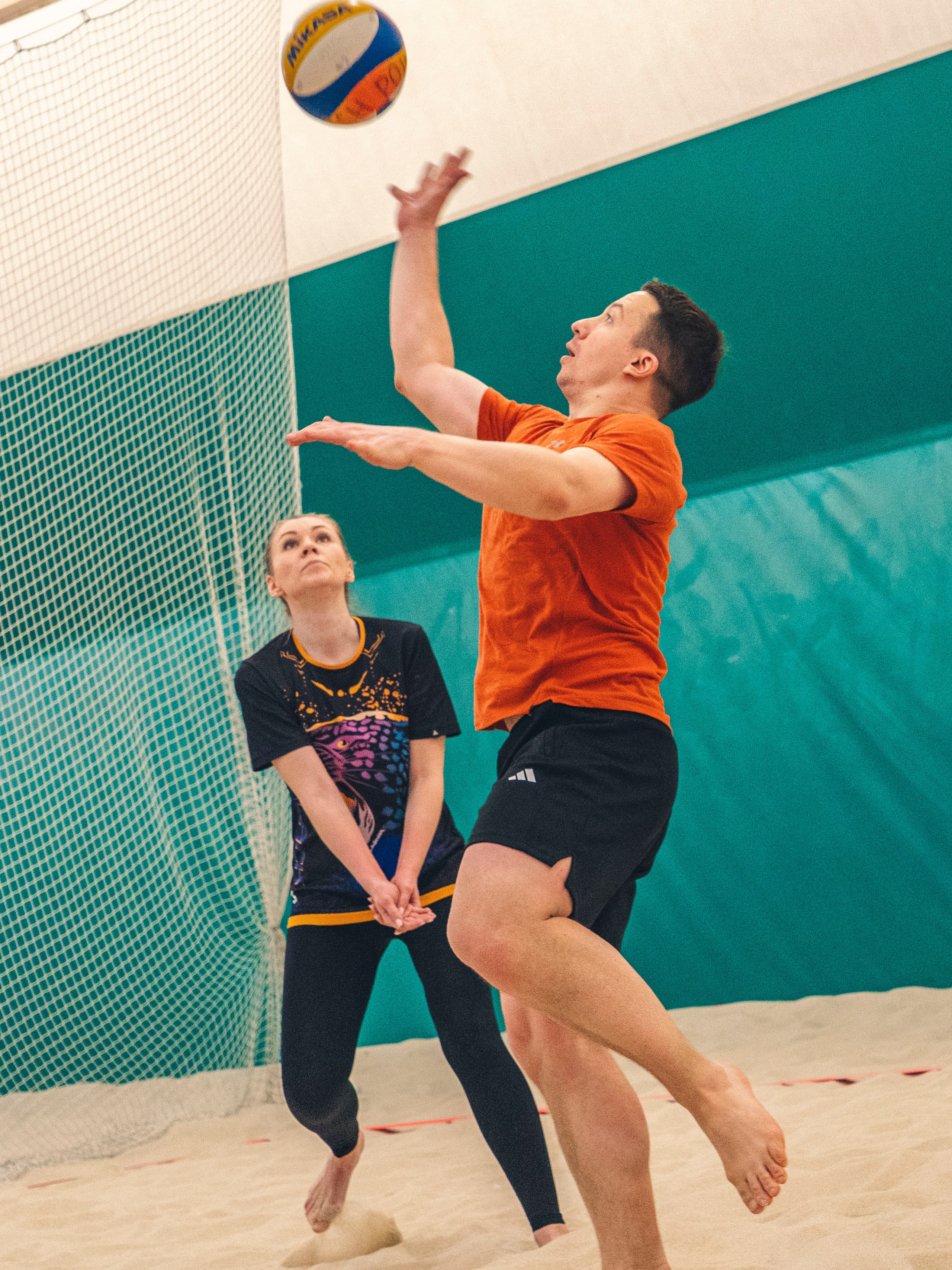 Пляжный волейбол. Фотограф Владимир Бакарюк