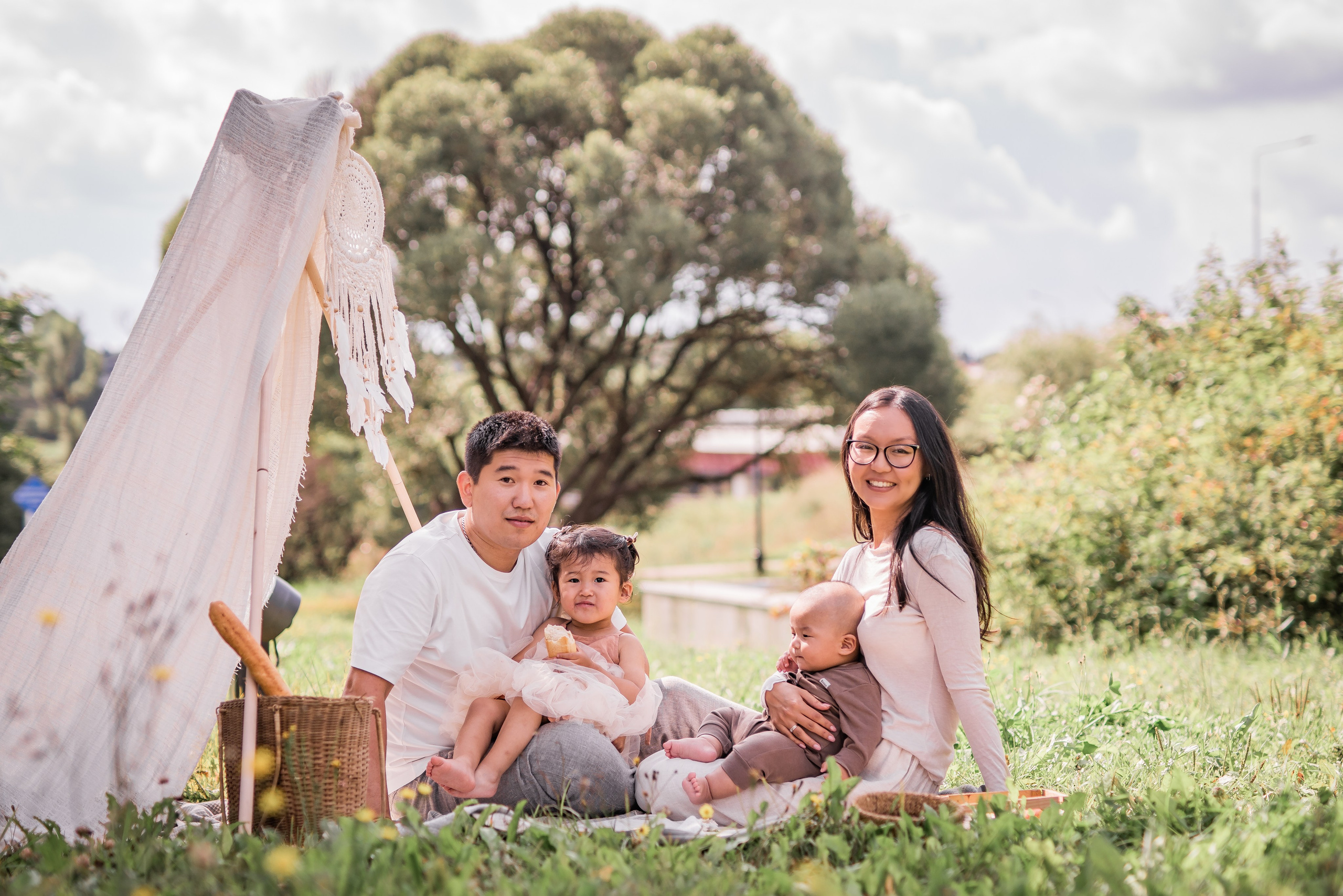 Пикник с лимонадом. Семейный фотограф Ефремова Виктория