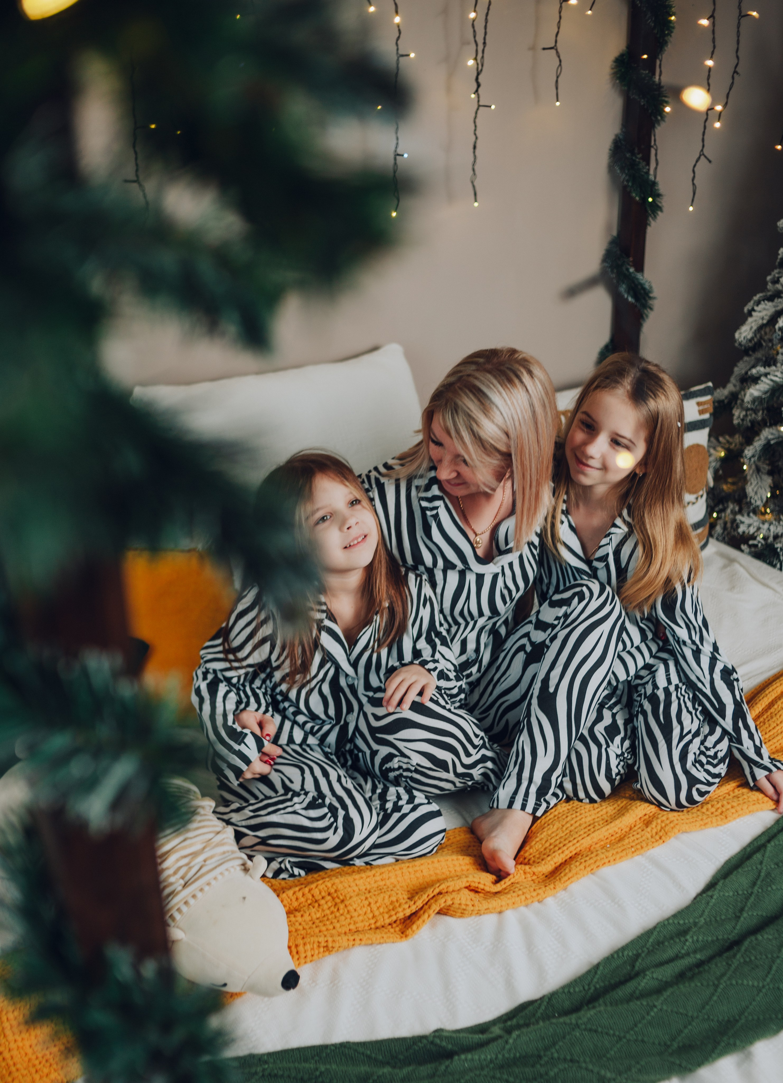 Оля и ее доченьки. Фотограф Брянск