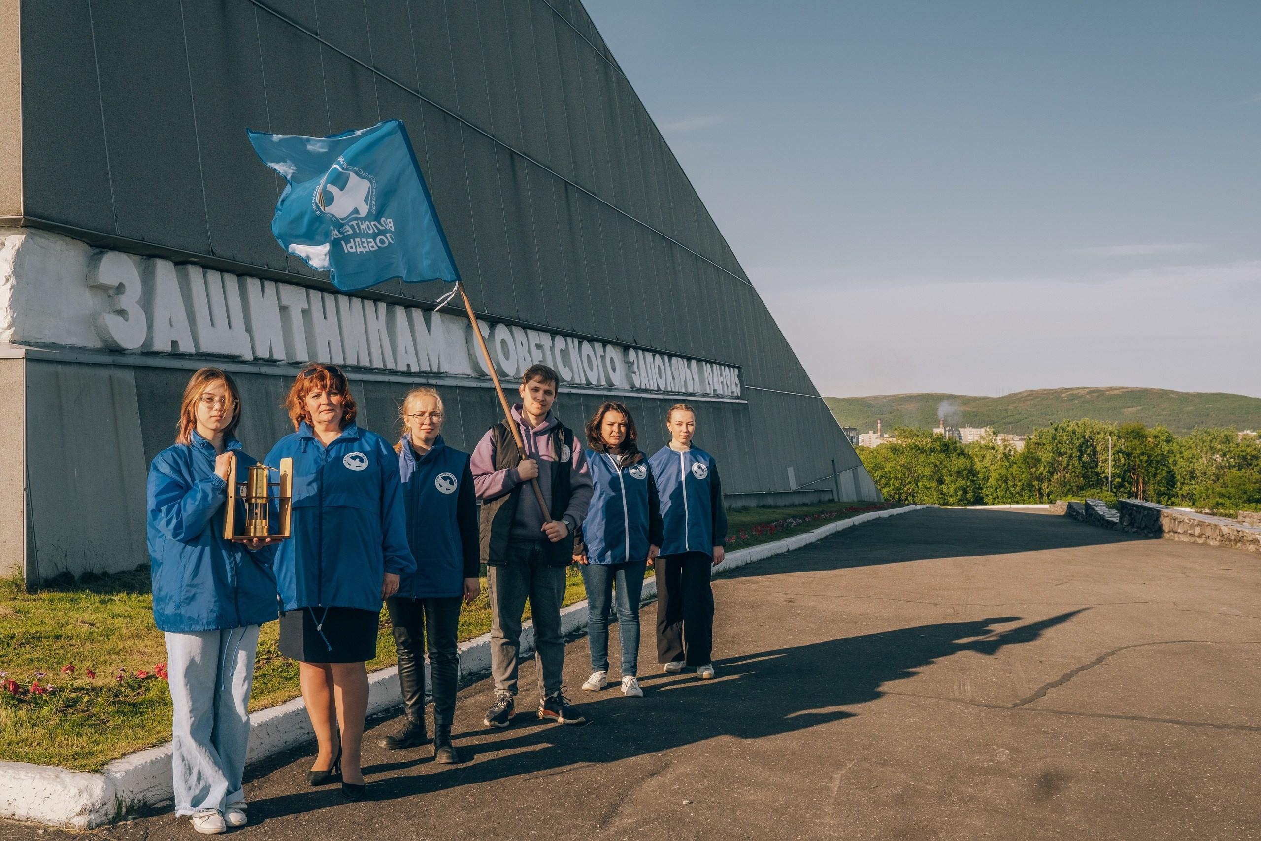 Репортаж церемонии «Путь Победы». Фотограф в Мурманске Полина Аленовская