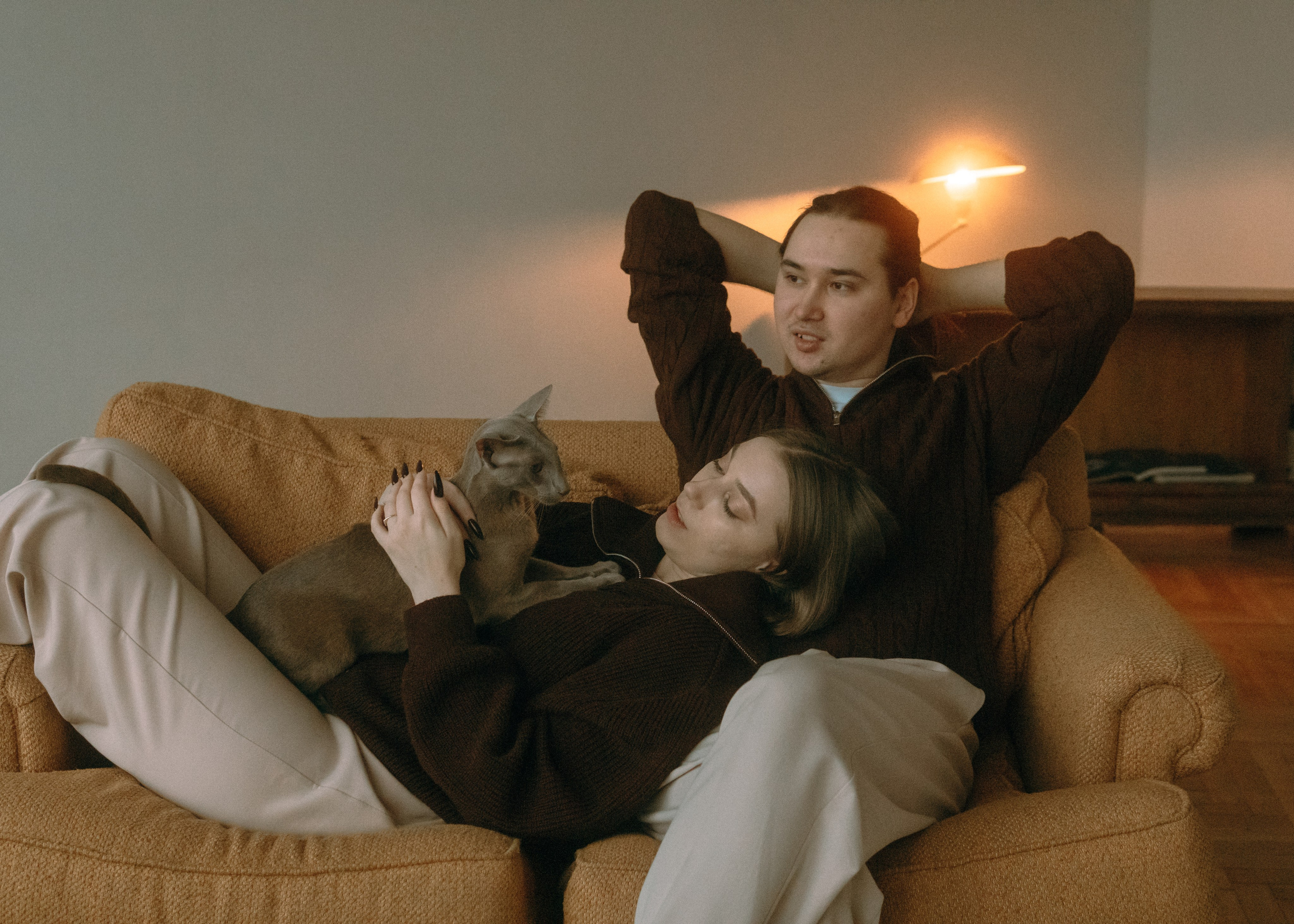 Амина, Булат и Орион. Фотограф-анималист Ксения Воробьева, Москва