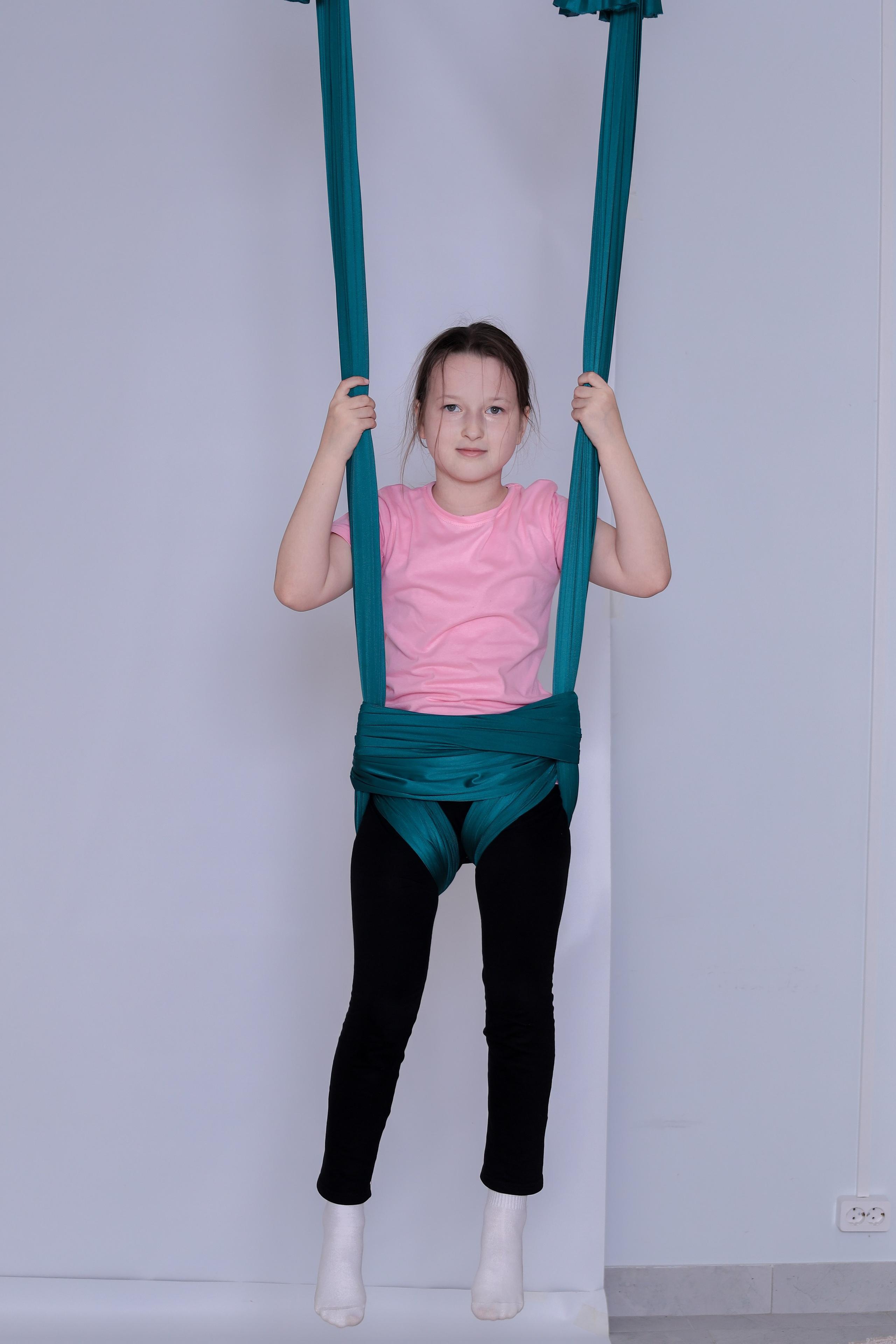 Детская аэройога. Фотограф Надршина Лилия