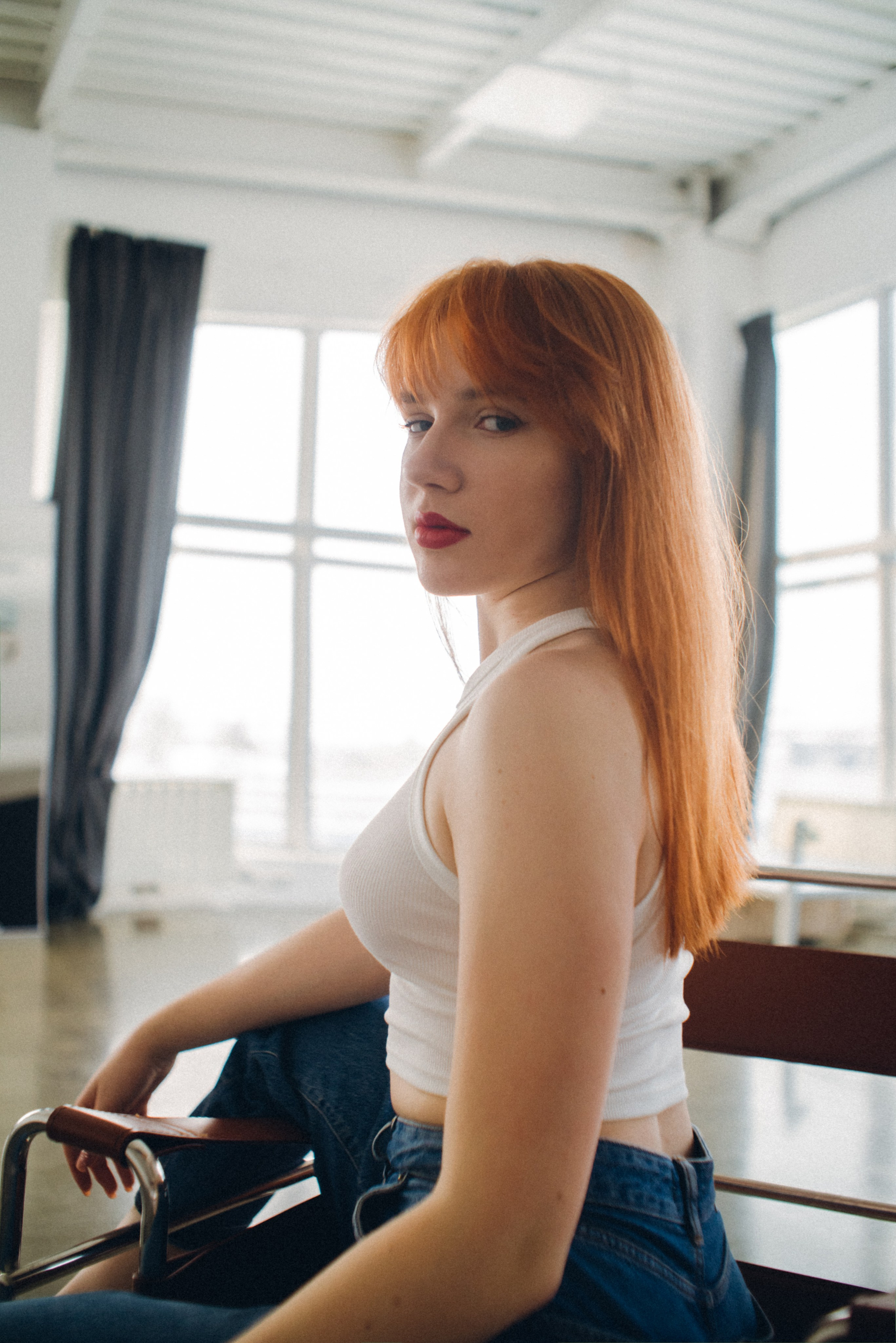 Катя, студия. Фотограф в Новосибирске Полина Колмачевская