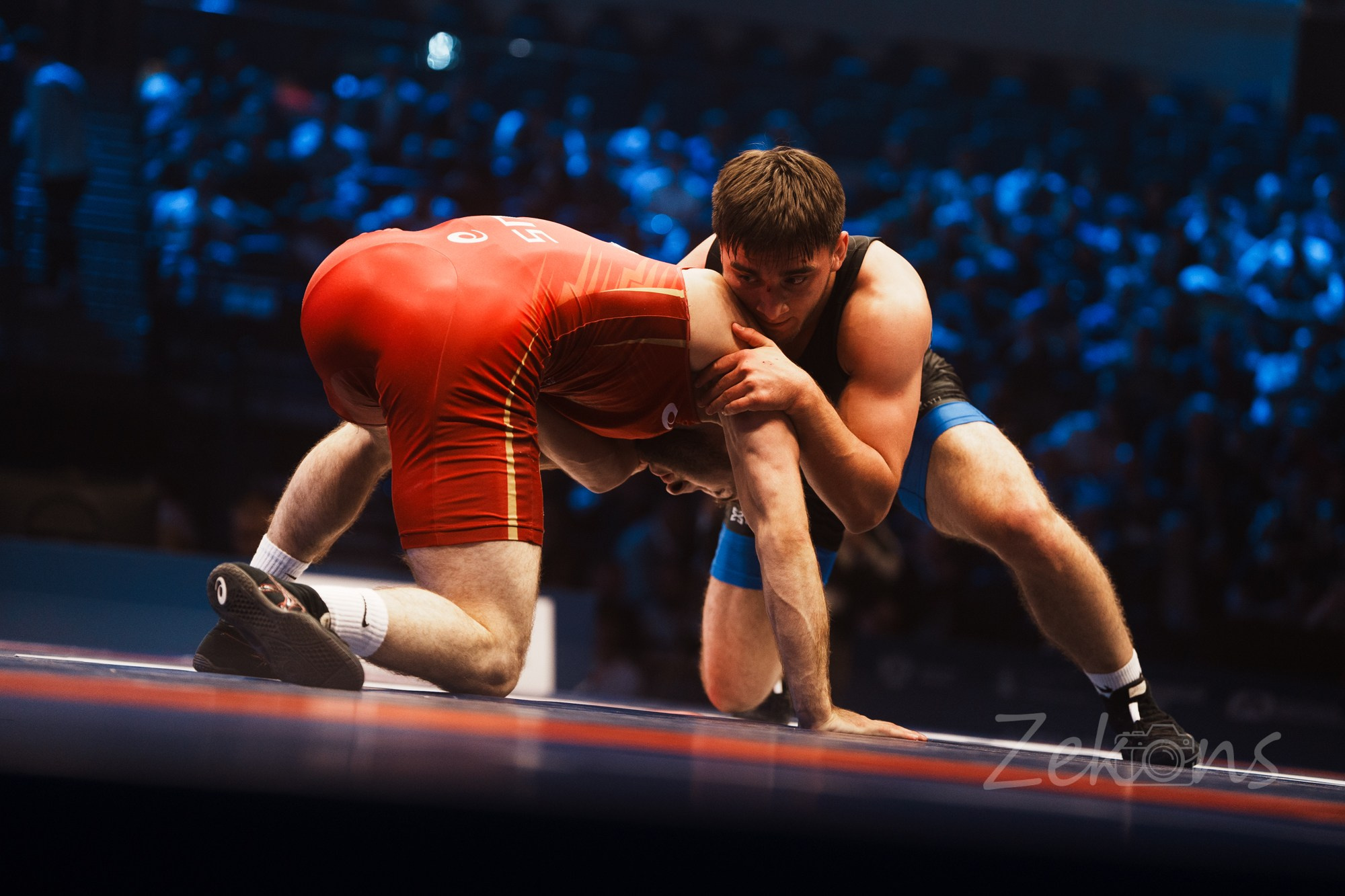 Чемпионат России по вольной борьбе 2025 (Москва). Zekons. Фото, видео, нейросети