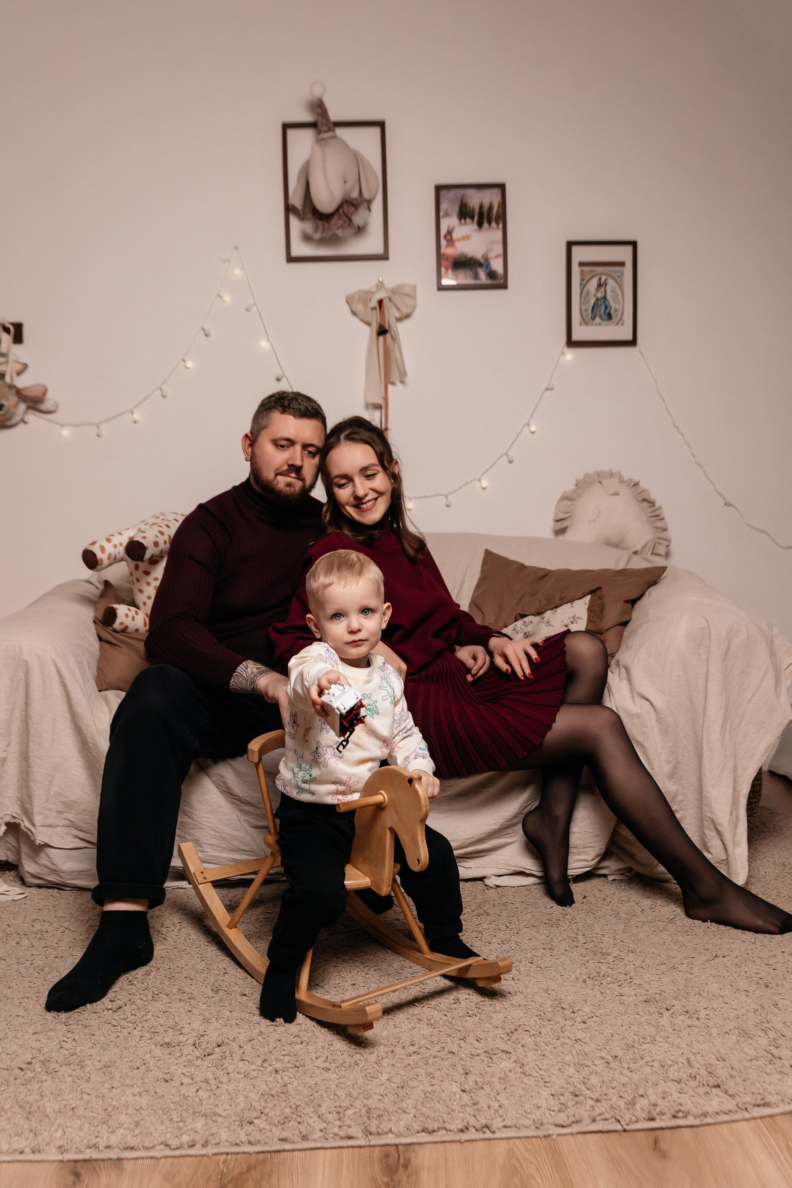 Новогодняя. Семейный фотограф Минск Усова Ольга