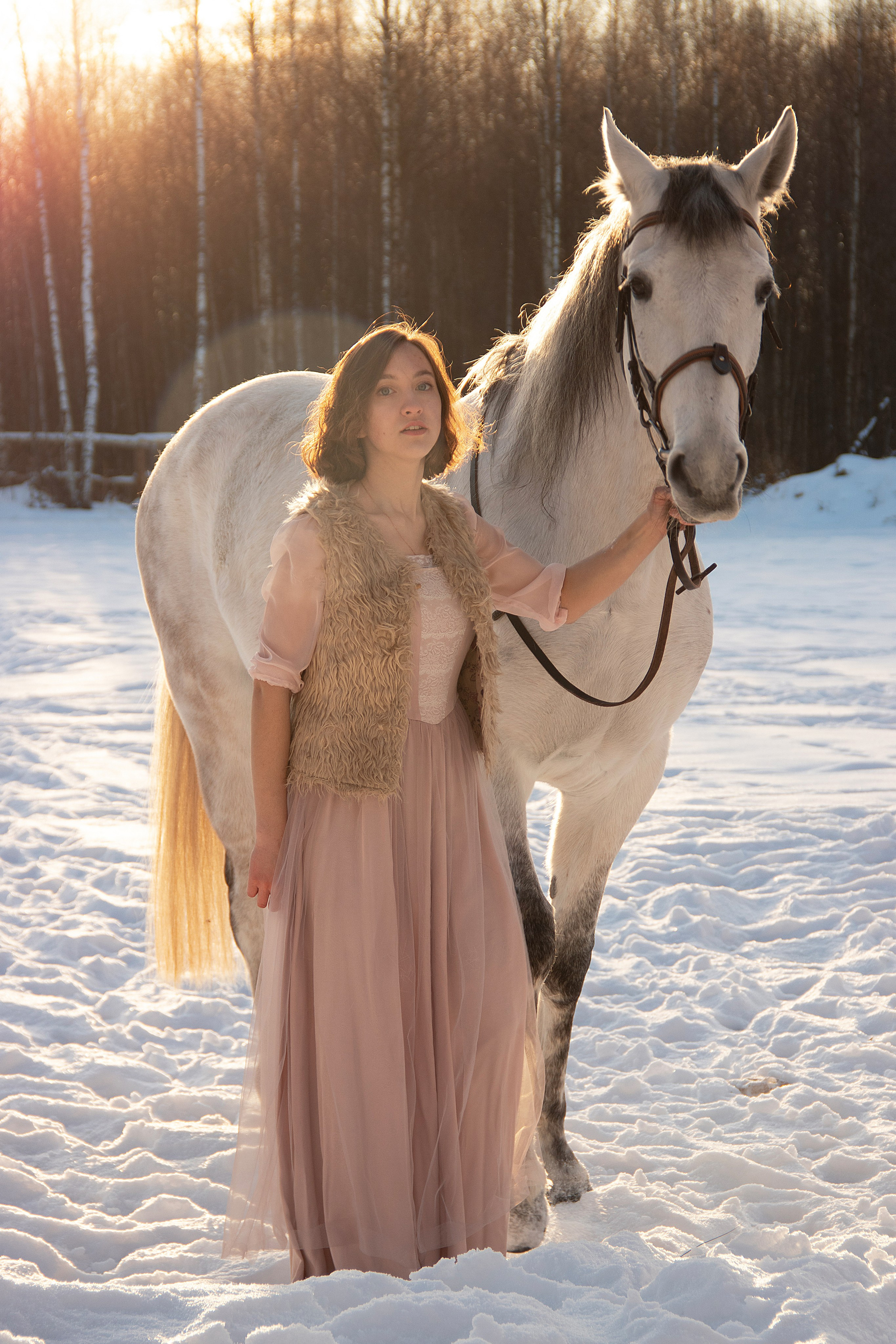 Юная красавица на коне. Фотограф в Москве Юлия Карпова