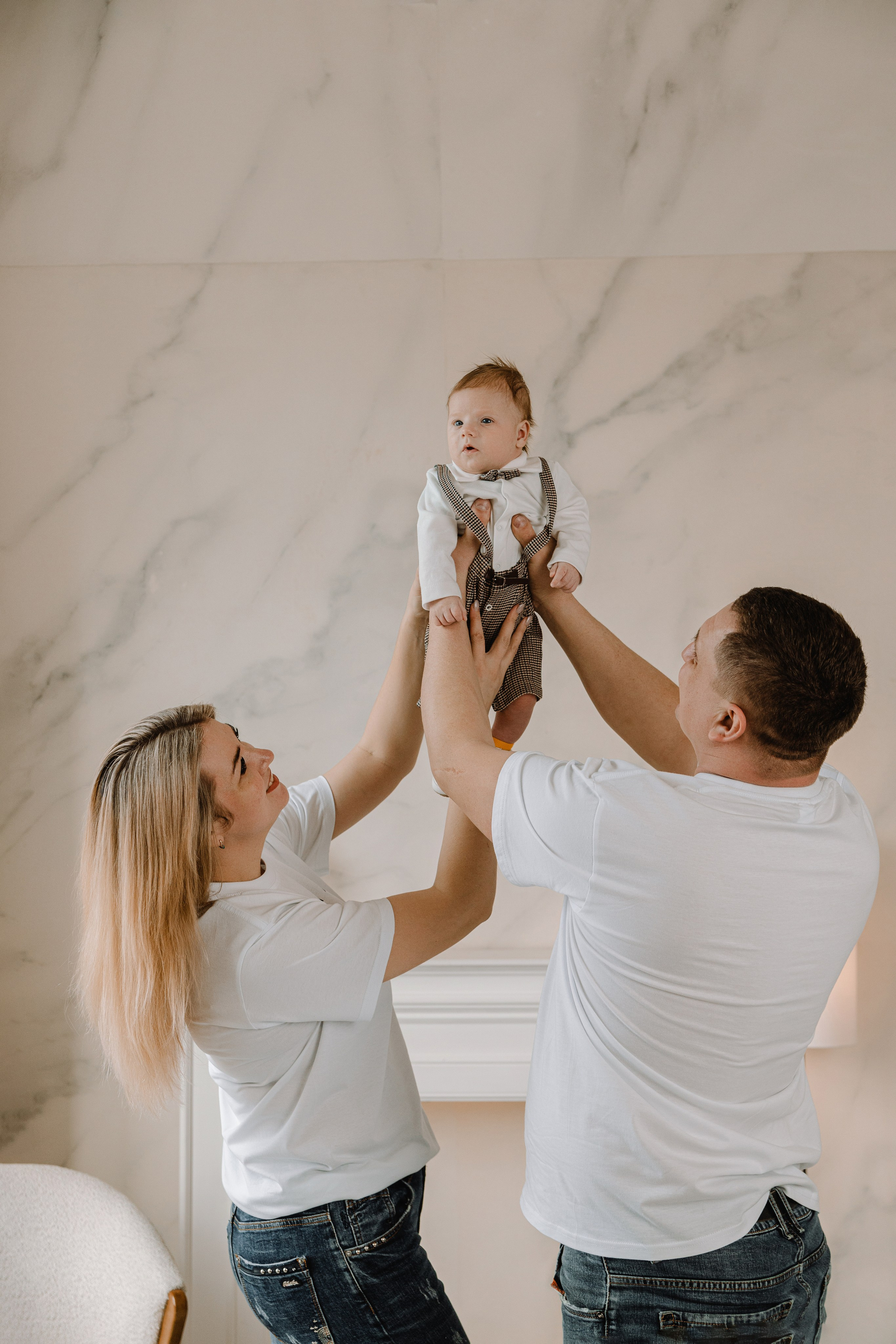 Юлия, Алексей и маленький Максим. Фотограф Воронеж Варвара