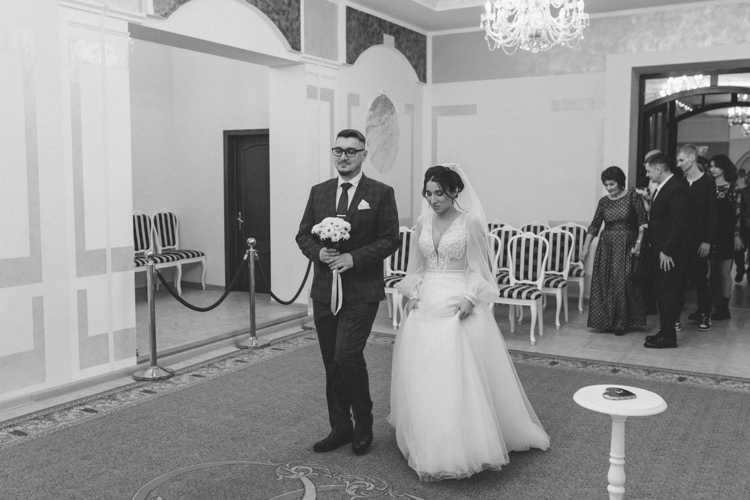 Фотография в ЗАГСе