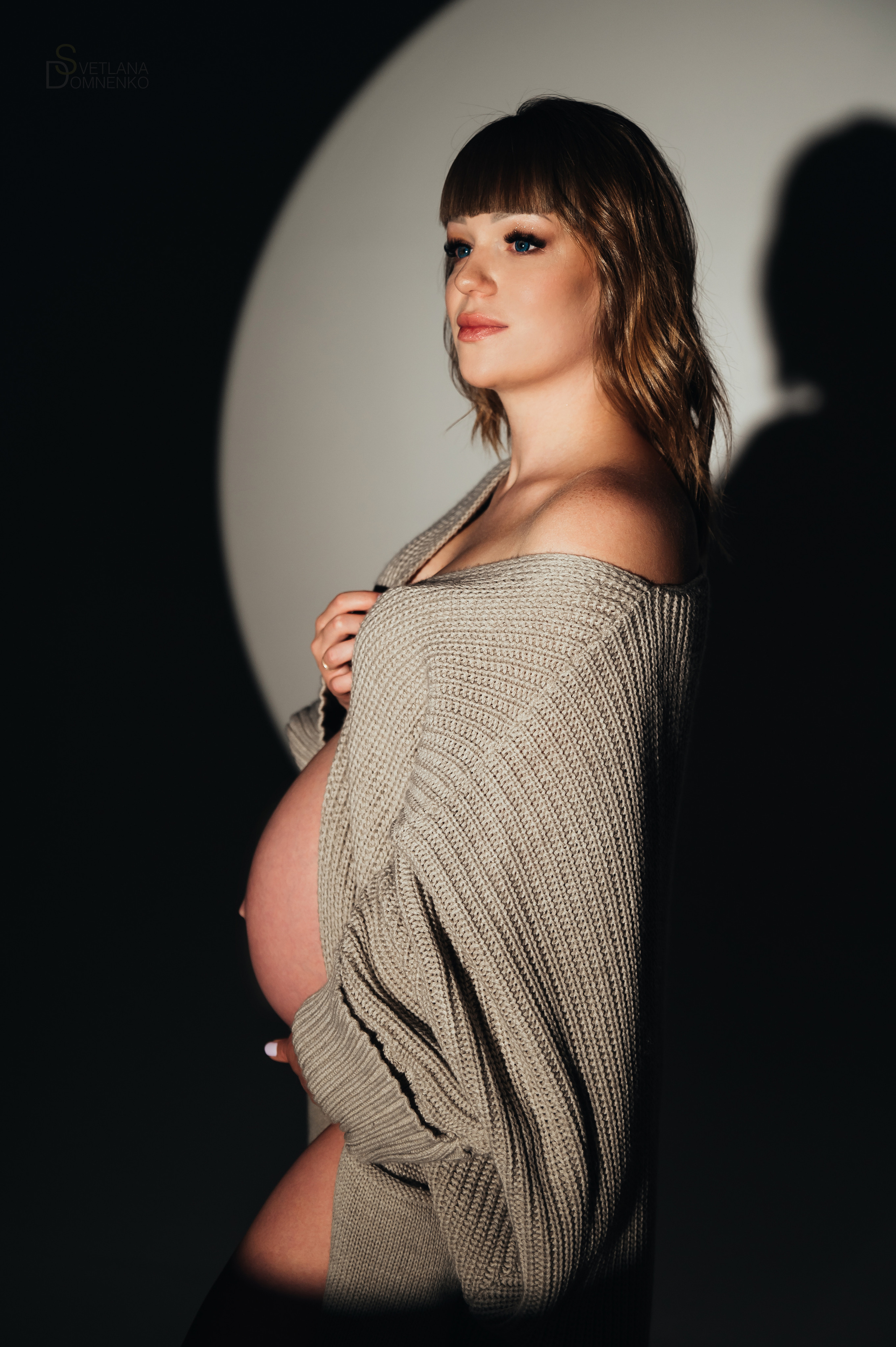 Фотосессия беременности studio. Фотограф Тольятти, Самара Домненко Светлана