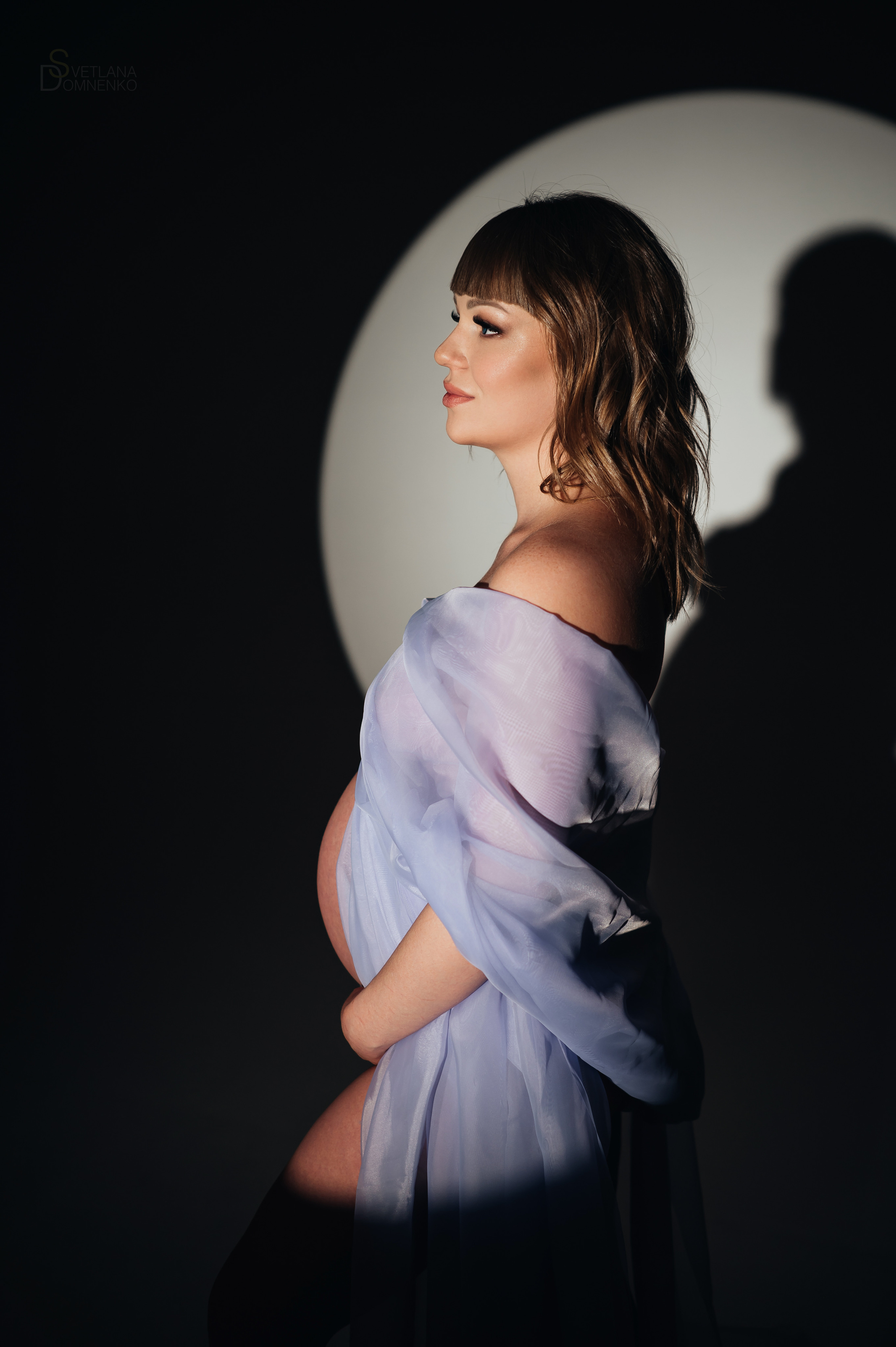 Фотосессия беременности studio. Фотограф Тольятти, Самара Домненко Светлана
