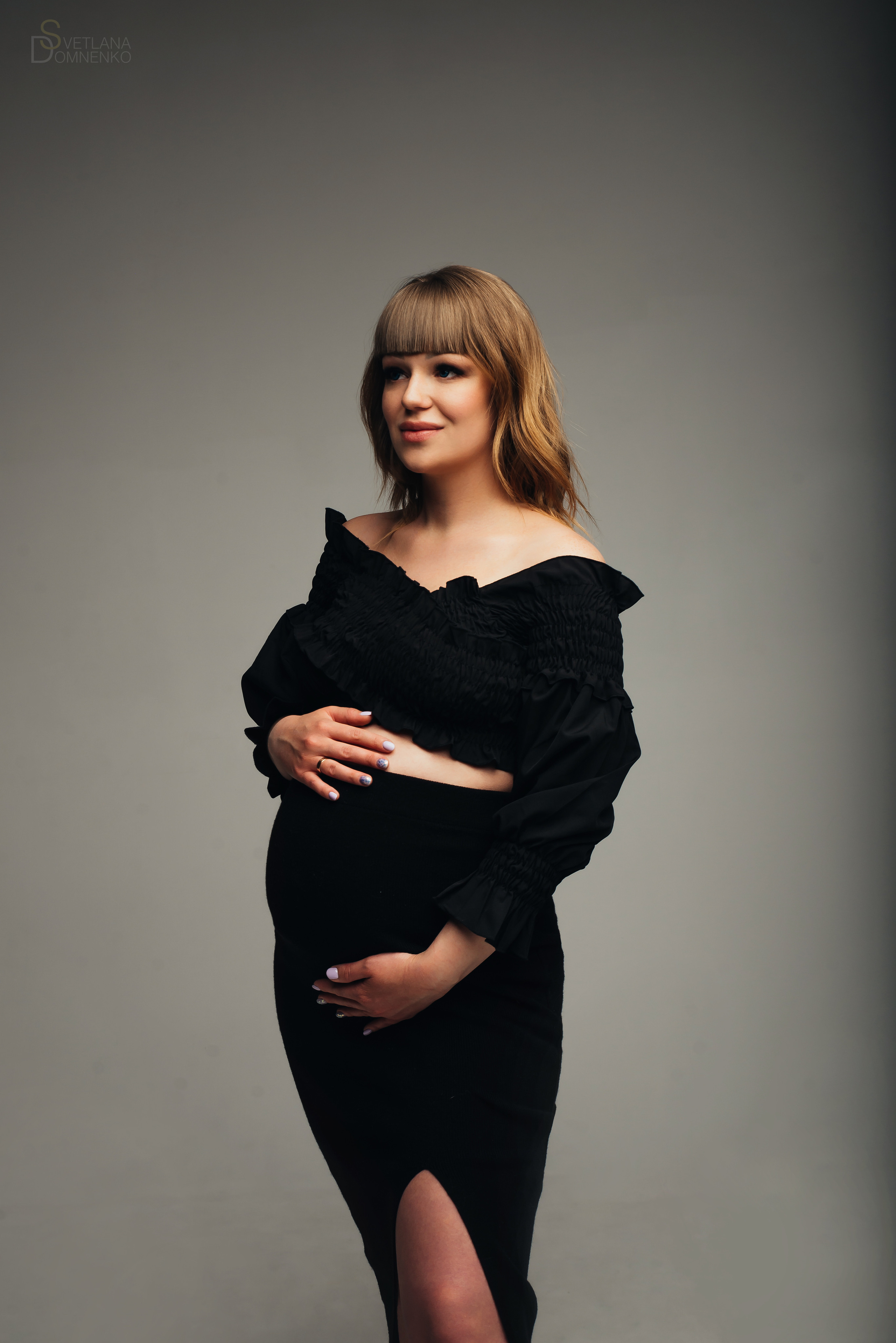 Фотосессия беременности studio. Фотограф Тольятти, Самара Домненко Светлана