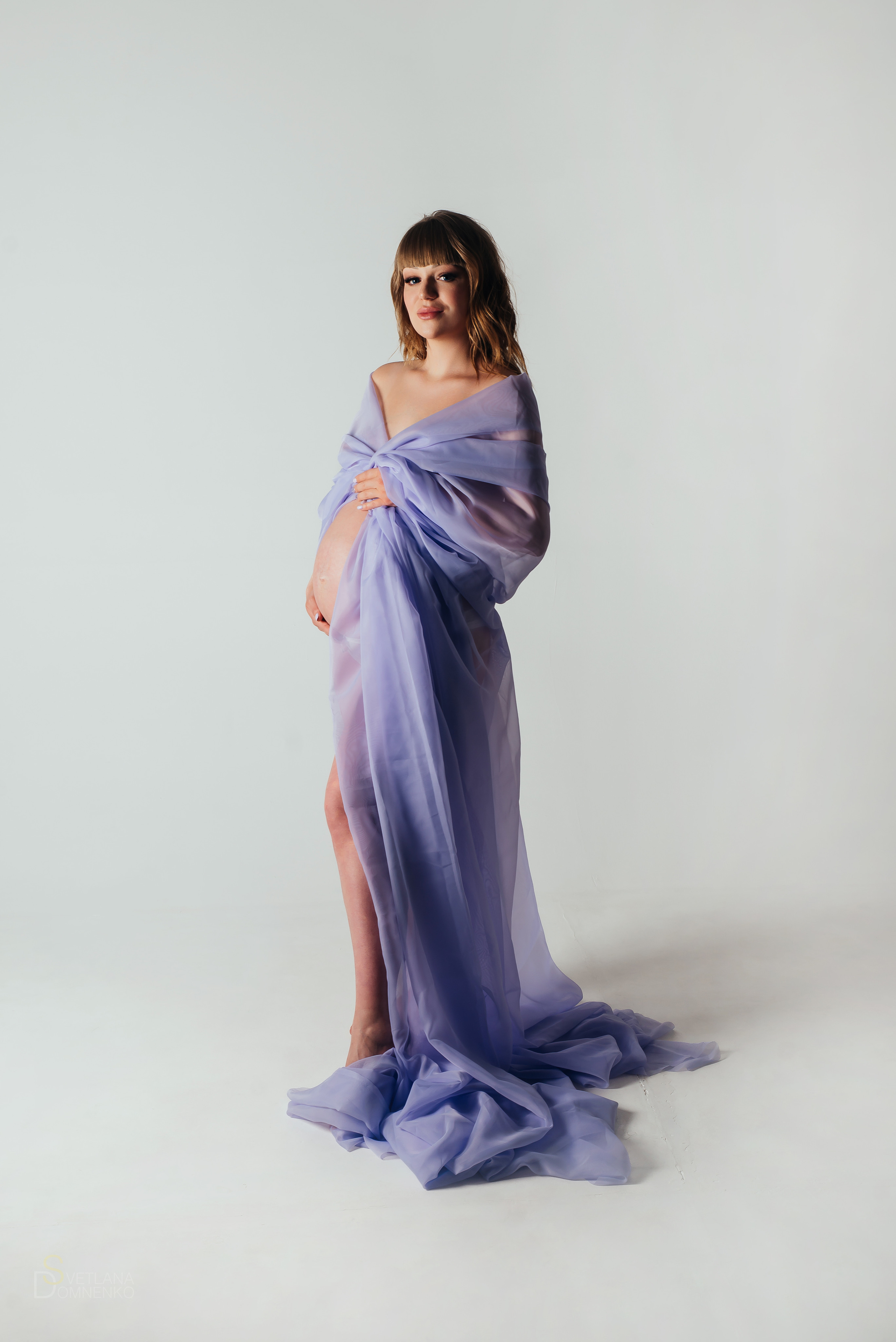 Фотосессия беременности studio. Фотограф Тольятти, Самара Домненко Светлана