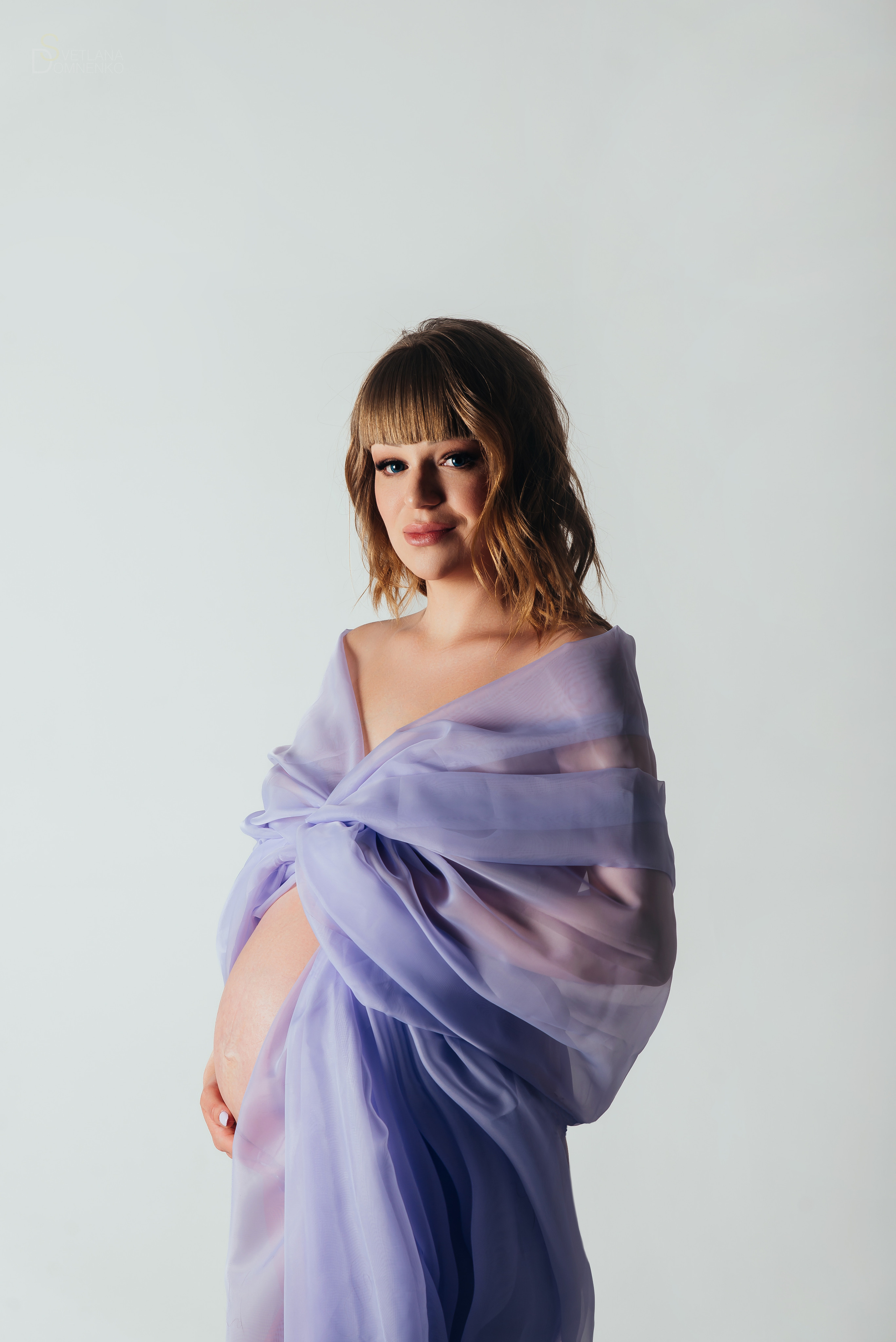 Фотосессия беременности studio. Фотограф Тольятти, Самара Домненко Светлана