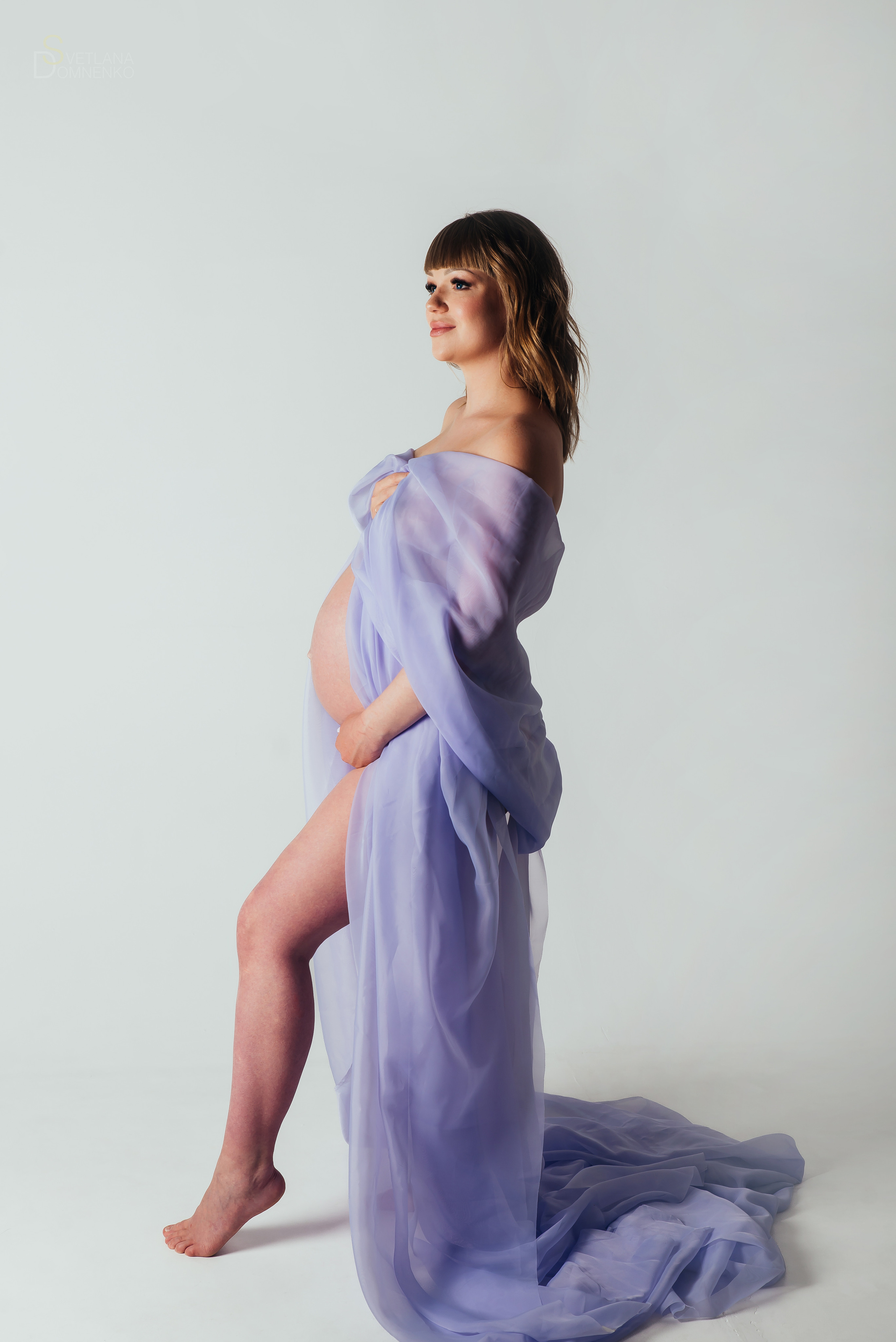 Фотосессия беременности studio. Фотограф Тольятти, Самара Домненко Светлана
