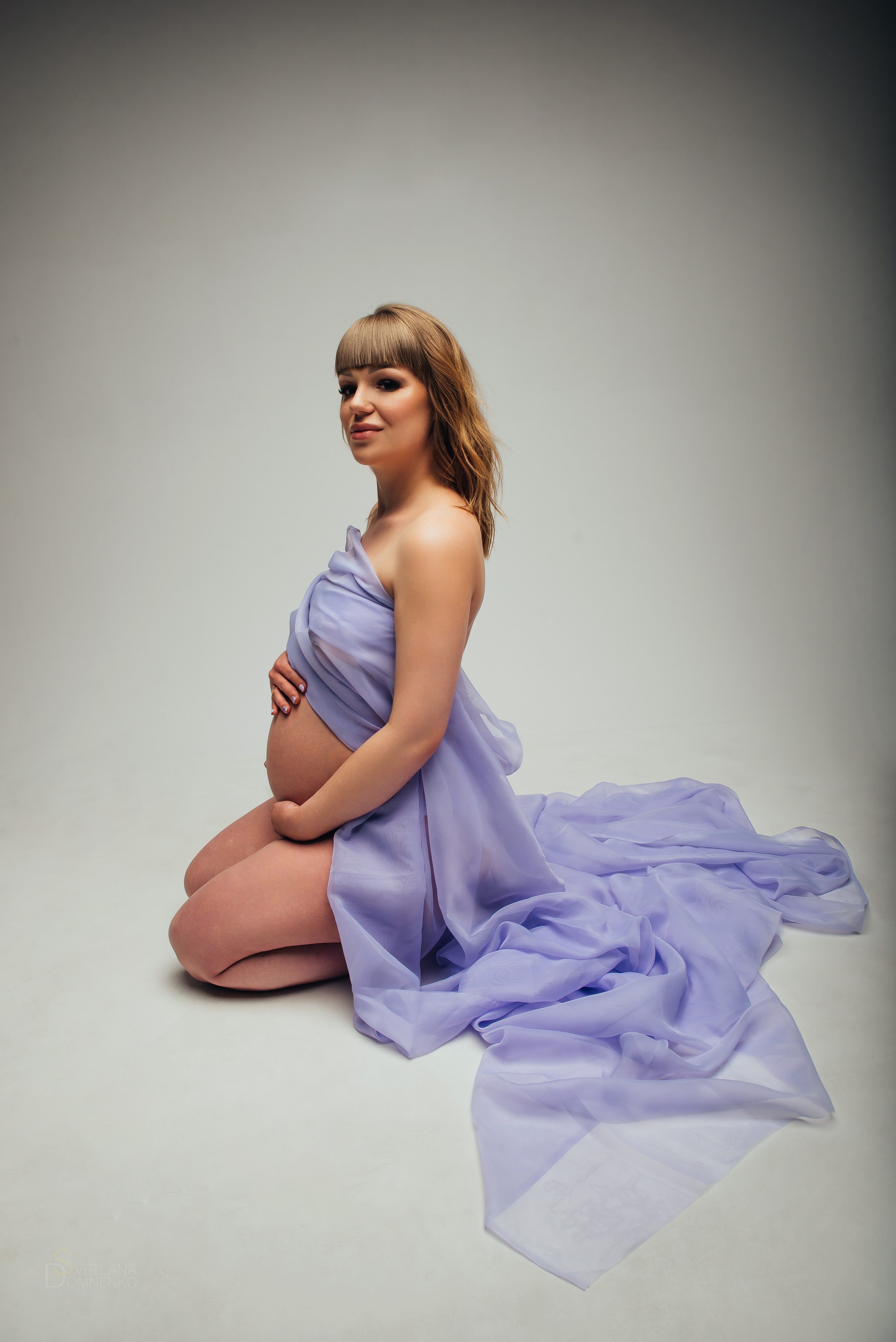 Фотосессия беременности studio. Фотограф Тольятти, Самара Домненко Светлана