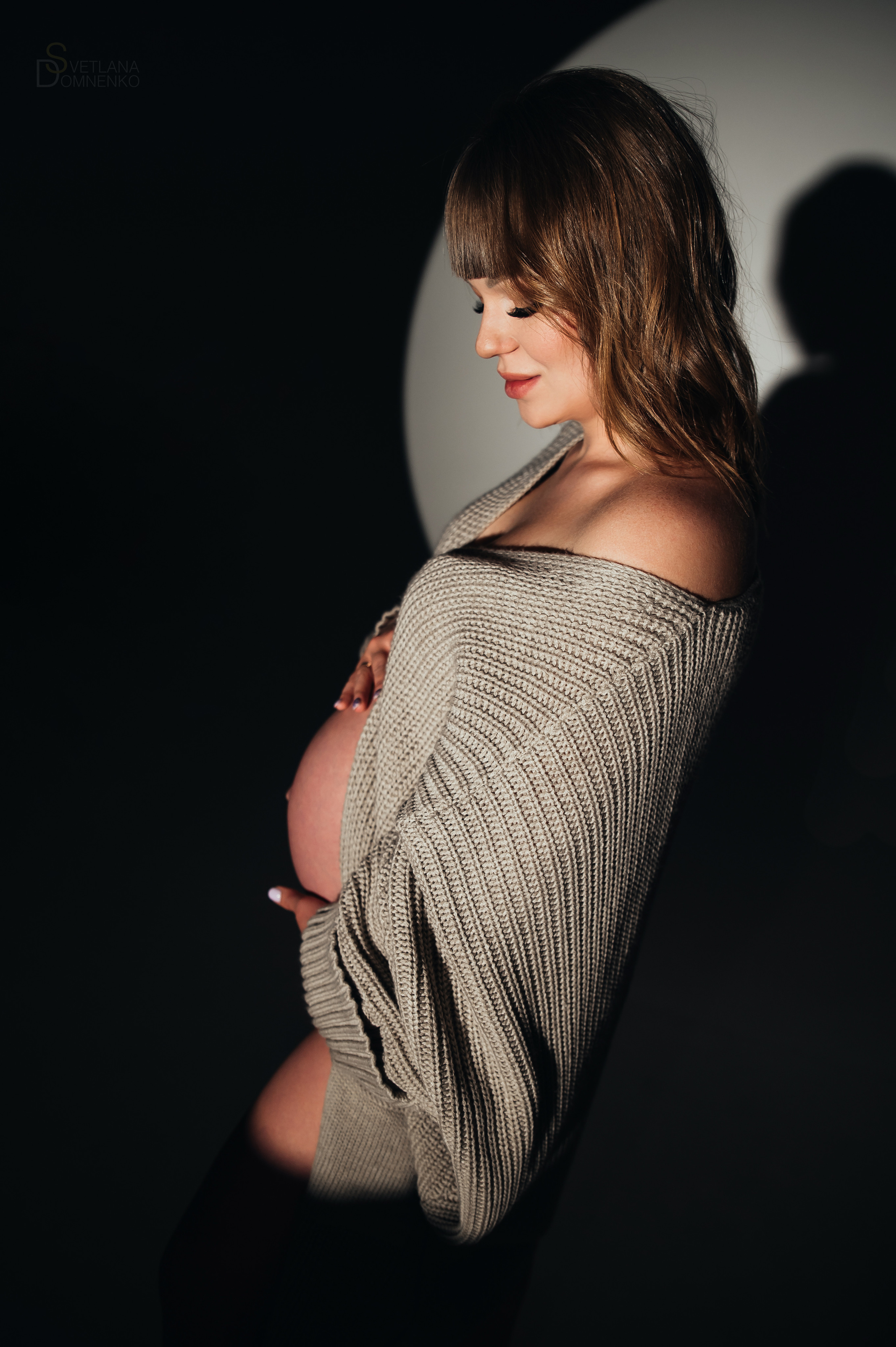 Фотосессия беременности studio. Фотограф Тольятти, Самара Домненко Светлана