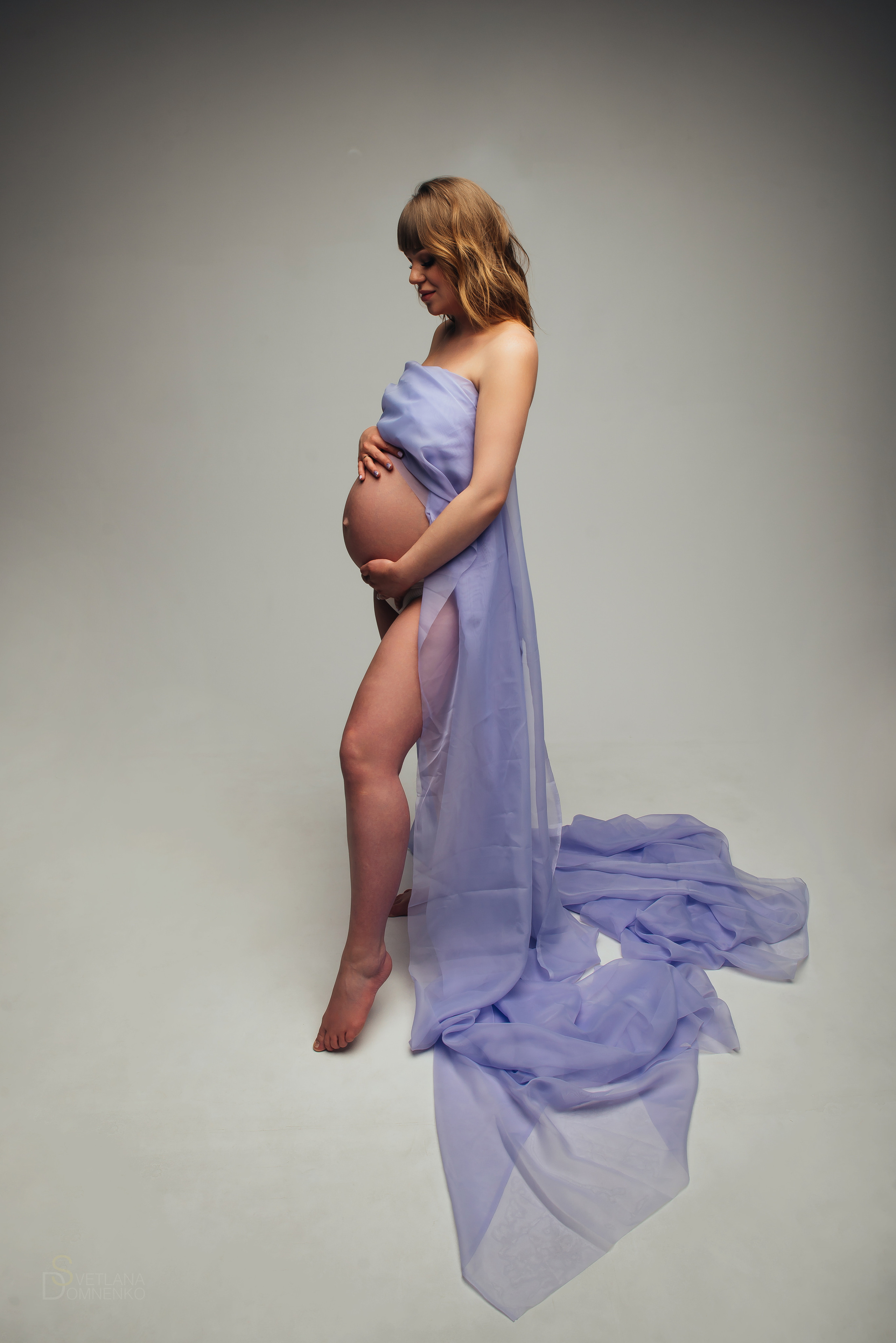 Фотосессия беременности studio. Фотограф Тольятти, Самара Домненко Светлана