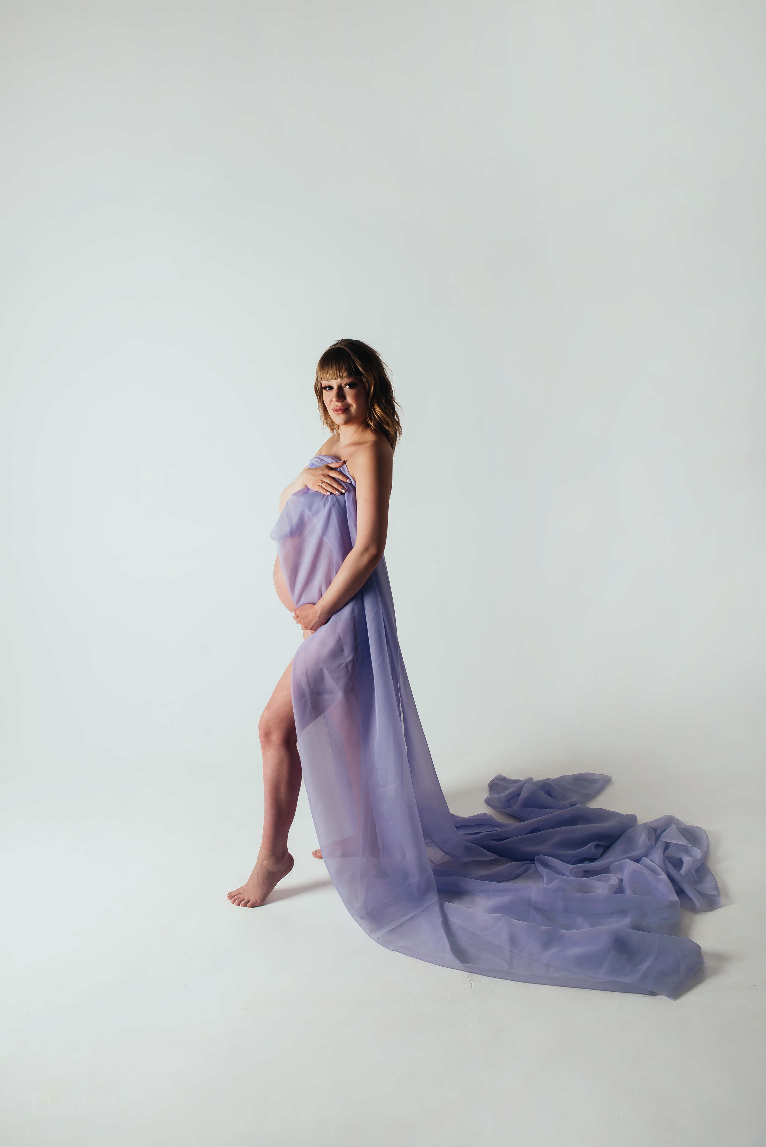 Фотосессия беременности studio. Фотограф Тольятти, Самара Домненко Светлана