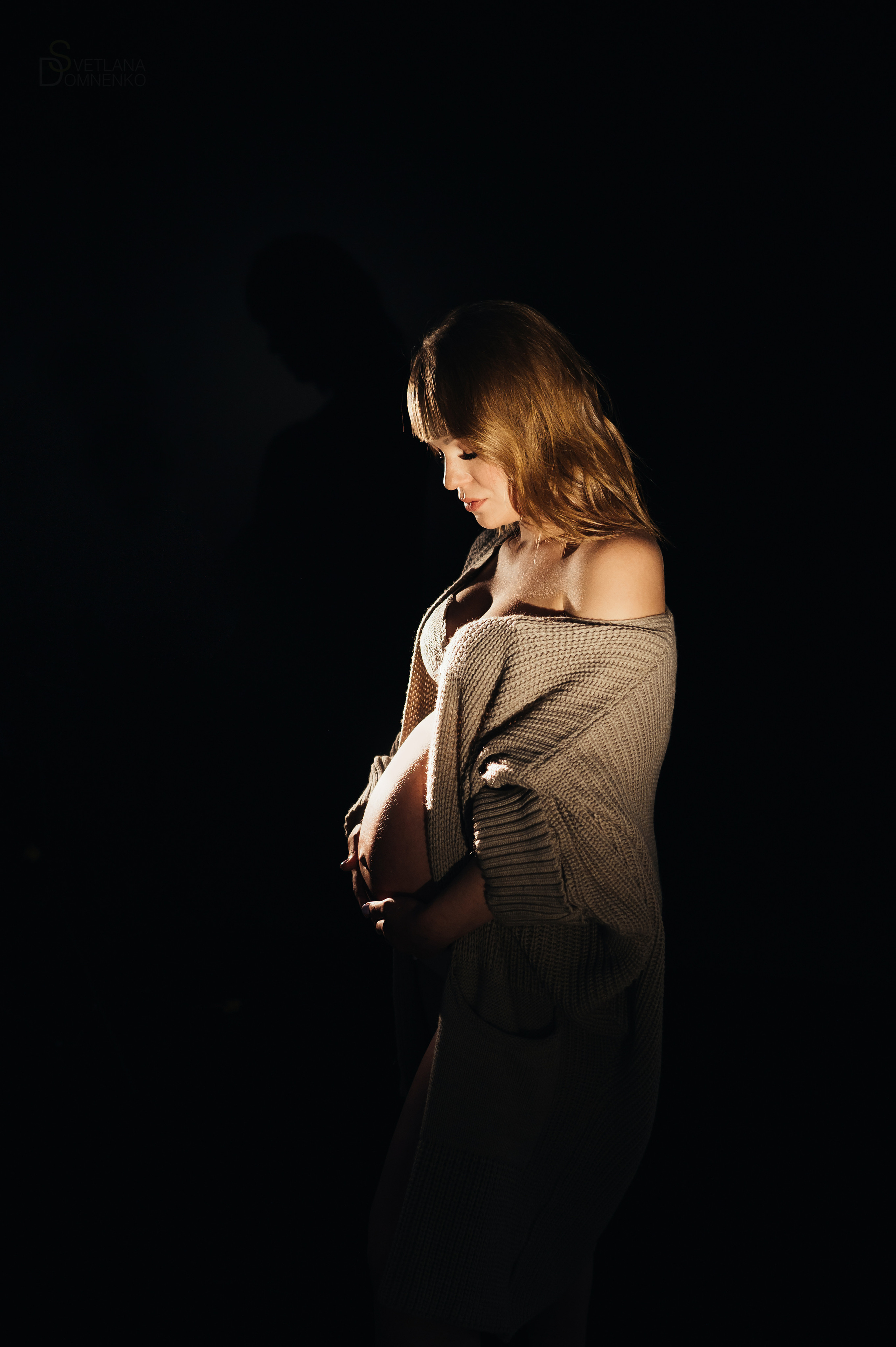 Фотосессия беременности studio. Фотограф Тольятти, Самара Домненко Светлана