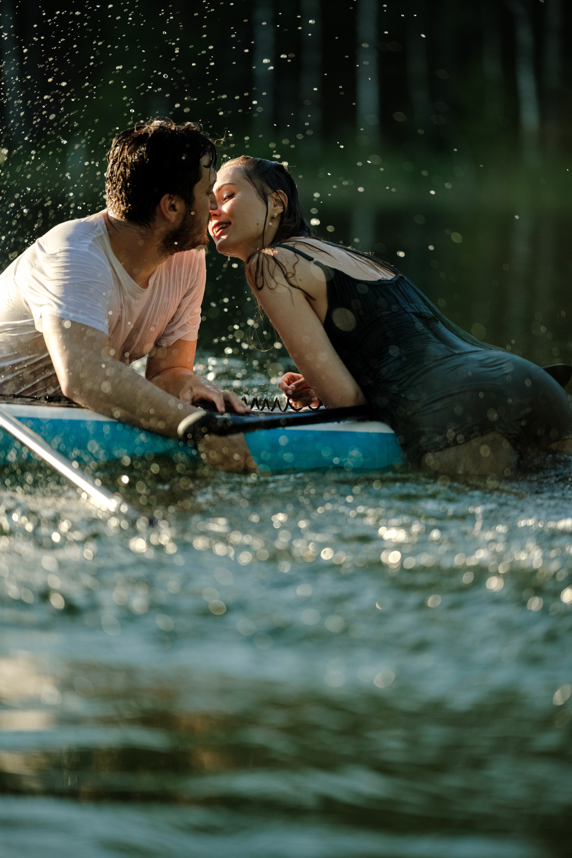 Петя и Лина, на сапах. Интерьерный фотограф и видеограф в Санкт-Петербурге Вадим Балбашевский