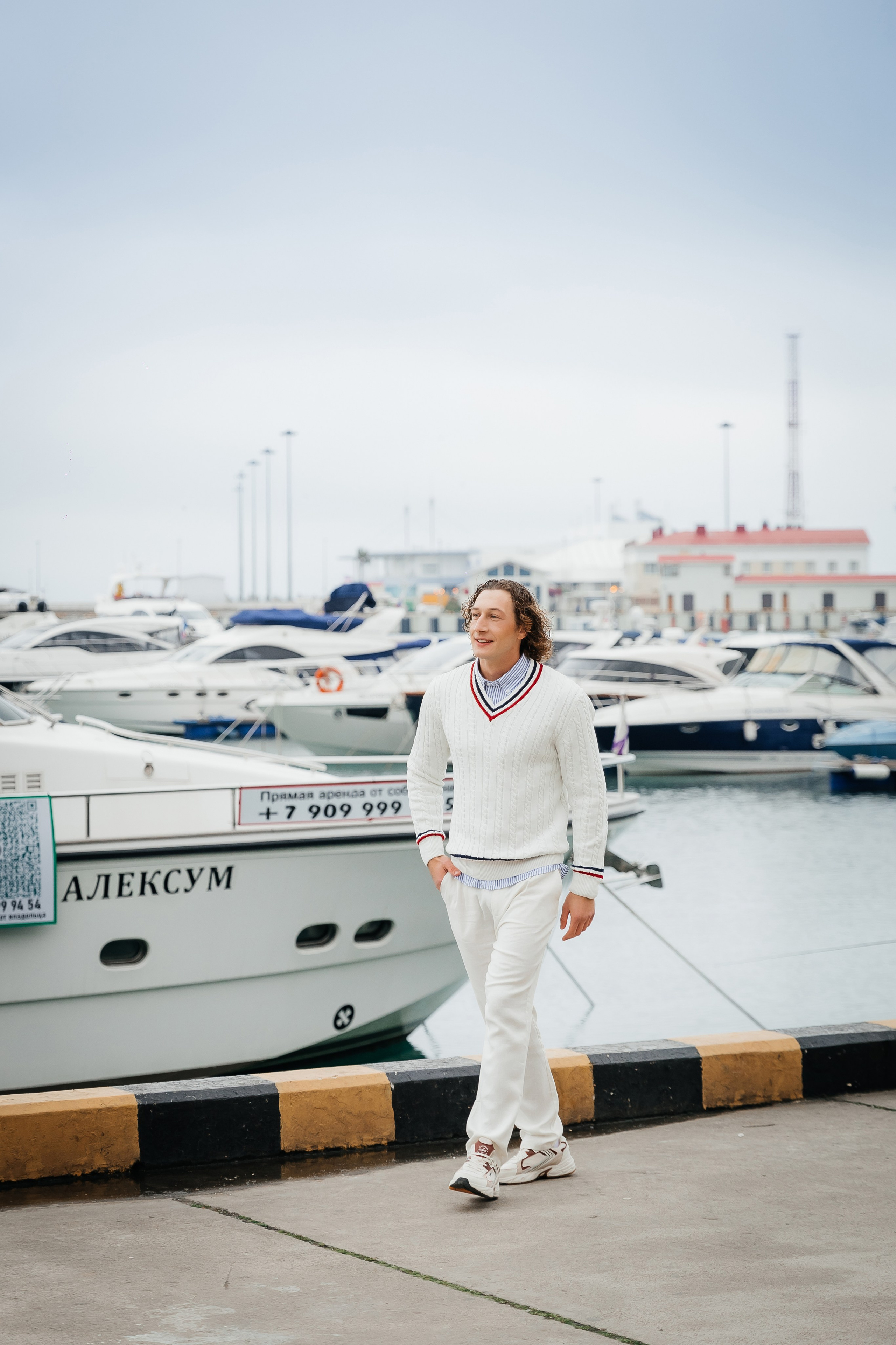 В морском порту. Свадебный и семейный фотограф Краснодарский край