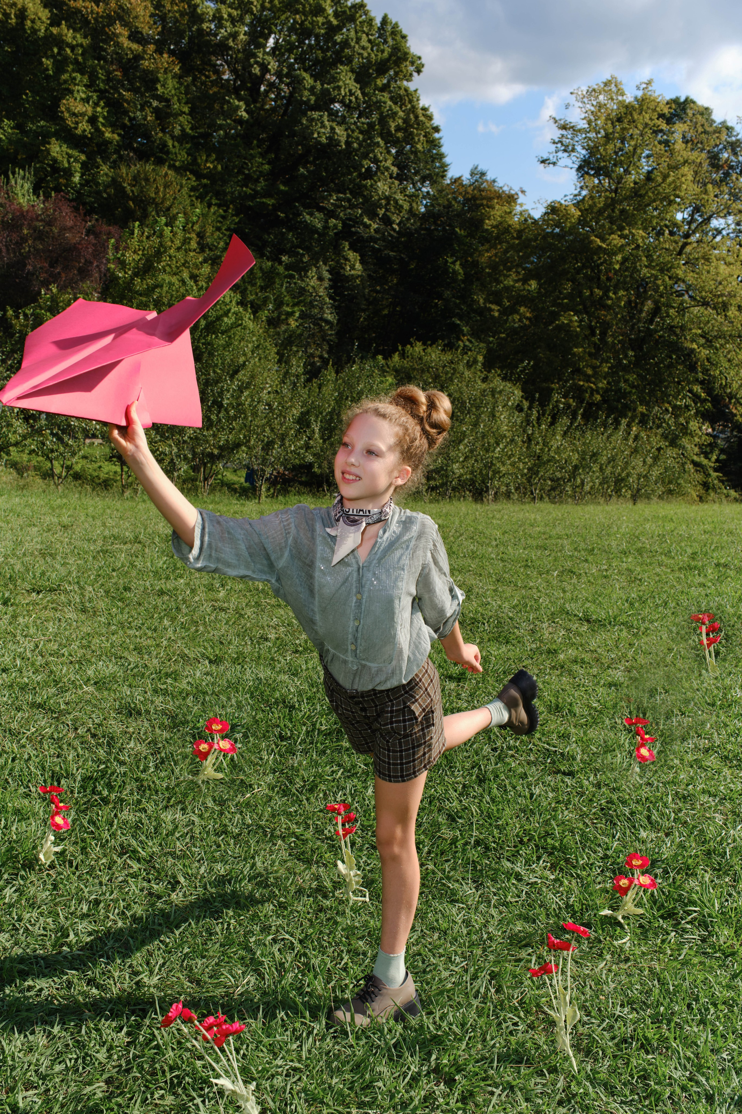 Flying. Efimova Model Agency