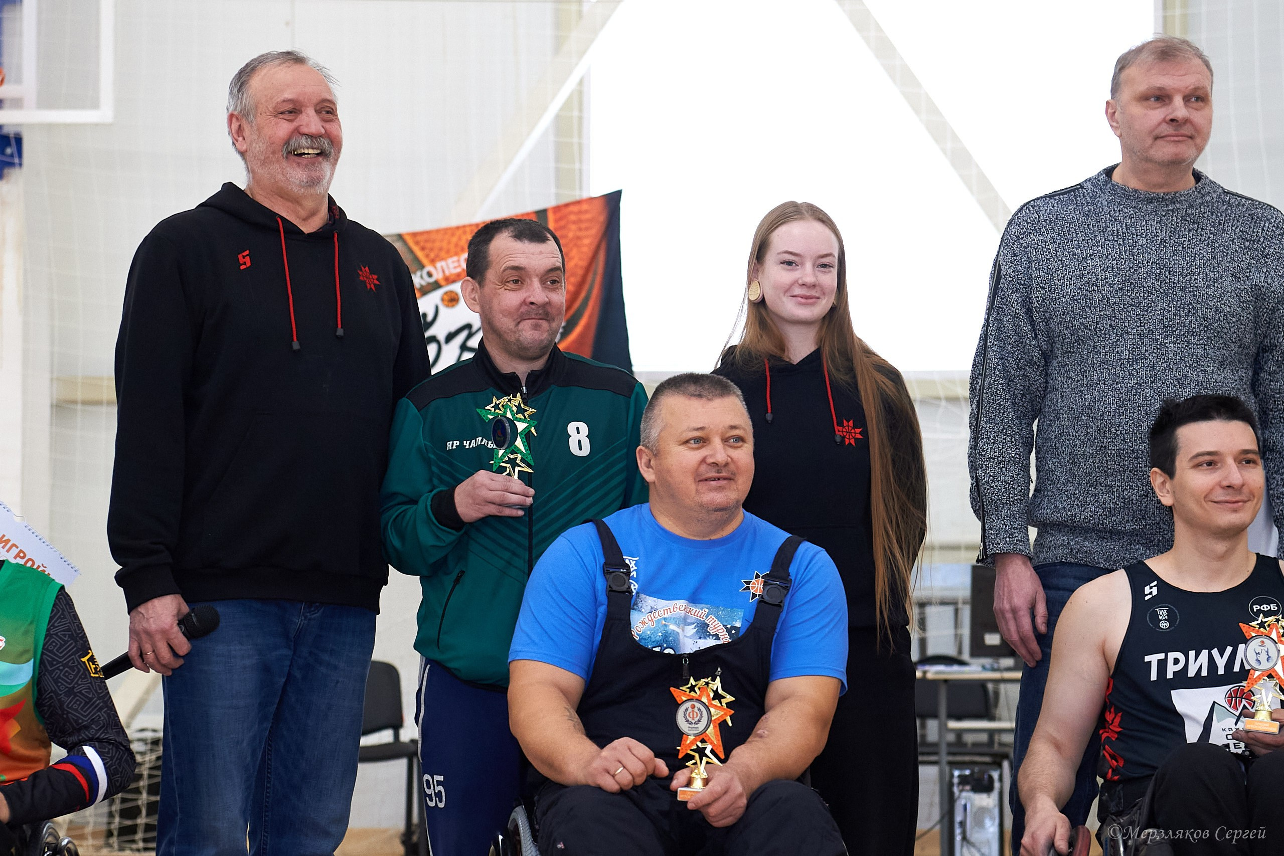 X традиционный Рождественский турнир по баскетболу на колясках. Ижевск. Спортивный репортажный фотограф в Ижевске Сергей Мерзляков