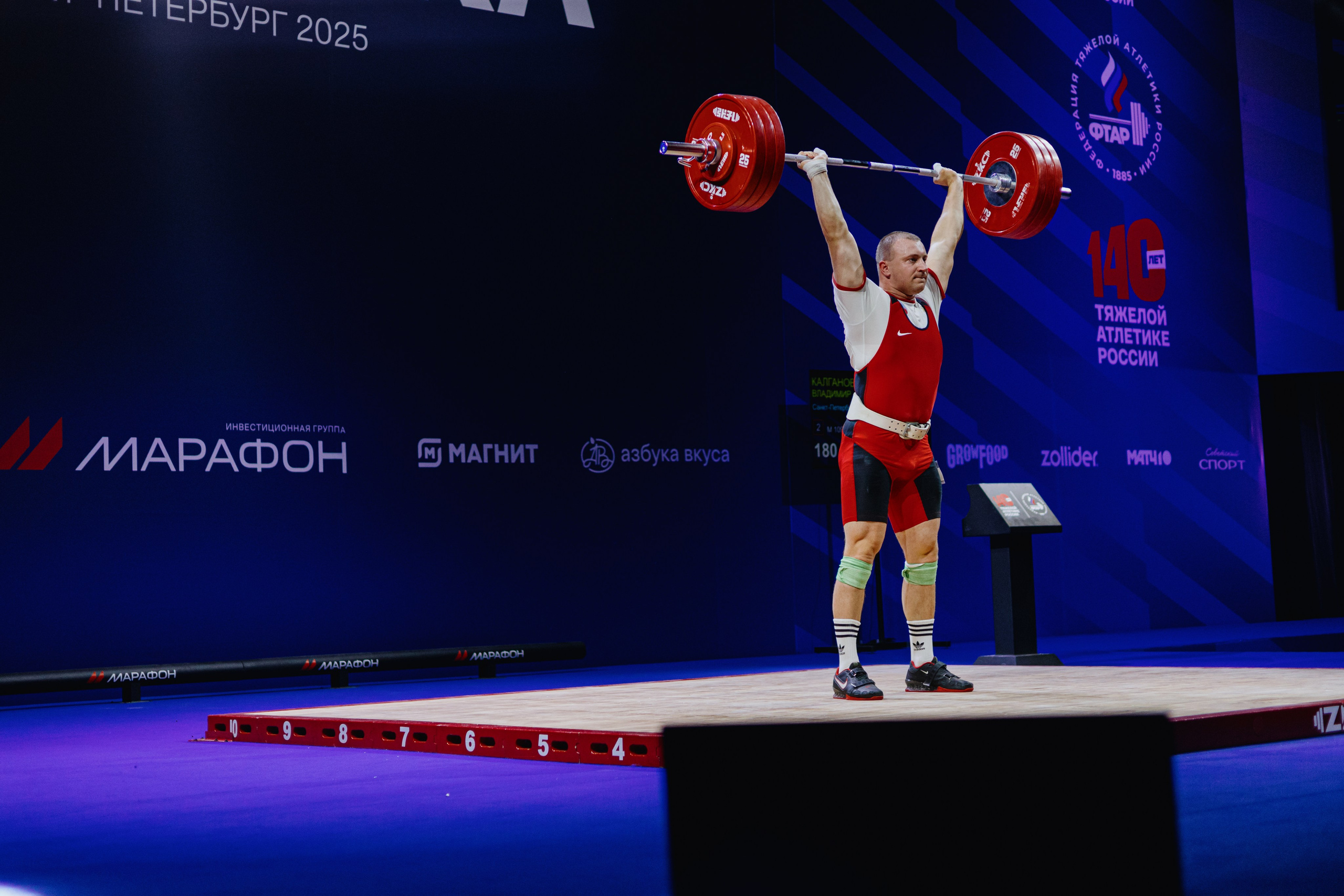 Чемпионат России по тяжелой атлетике 2025. Фотограф в Москве и Санкт-Петербурге Дарина