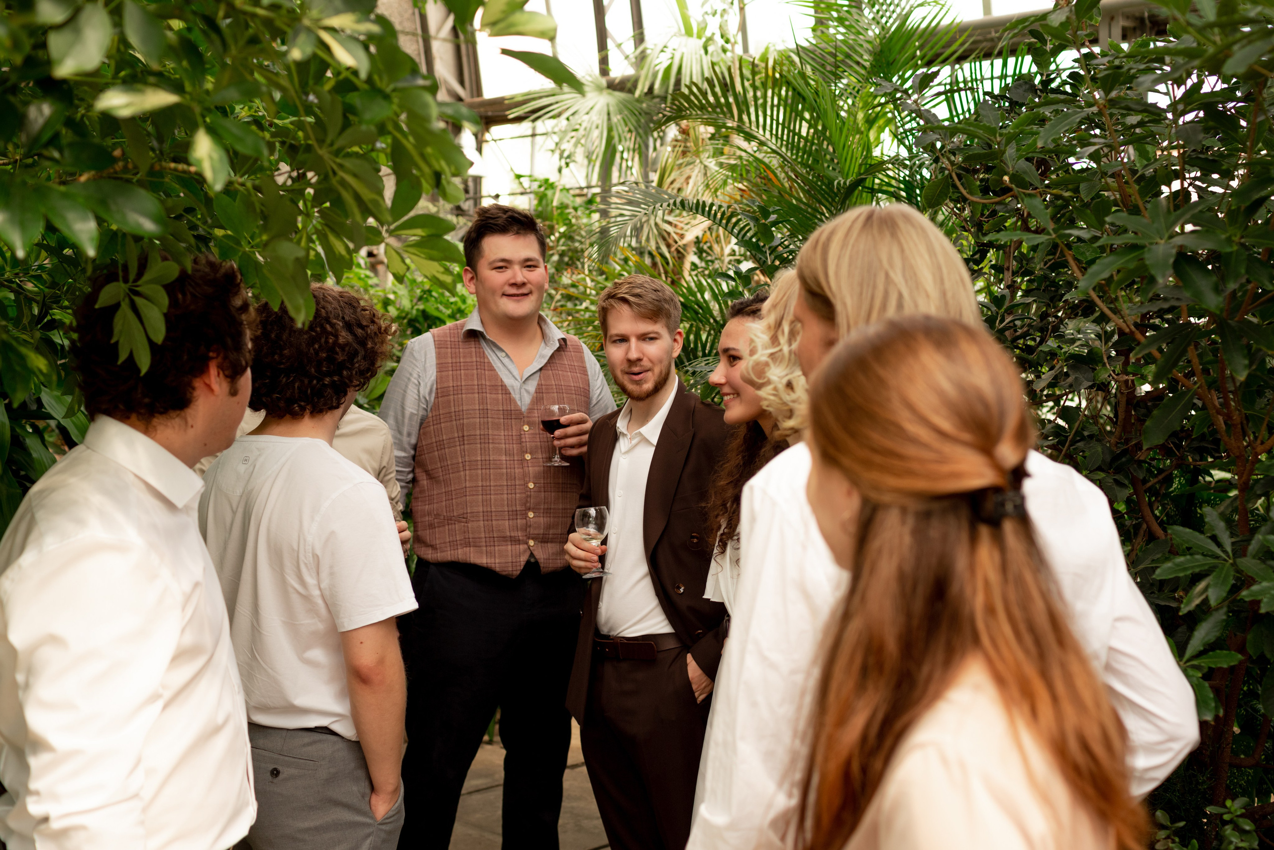 Выездная регистрация в Оранжерее Таврического сада. Свадебный фотограф Кирилл Белый