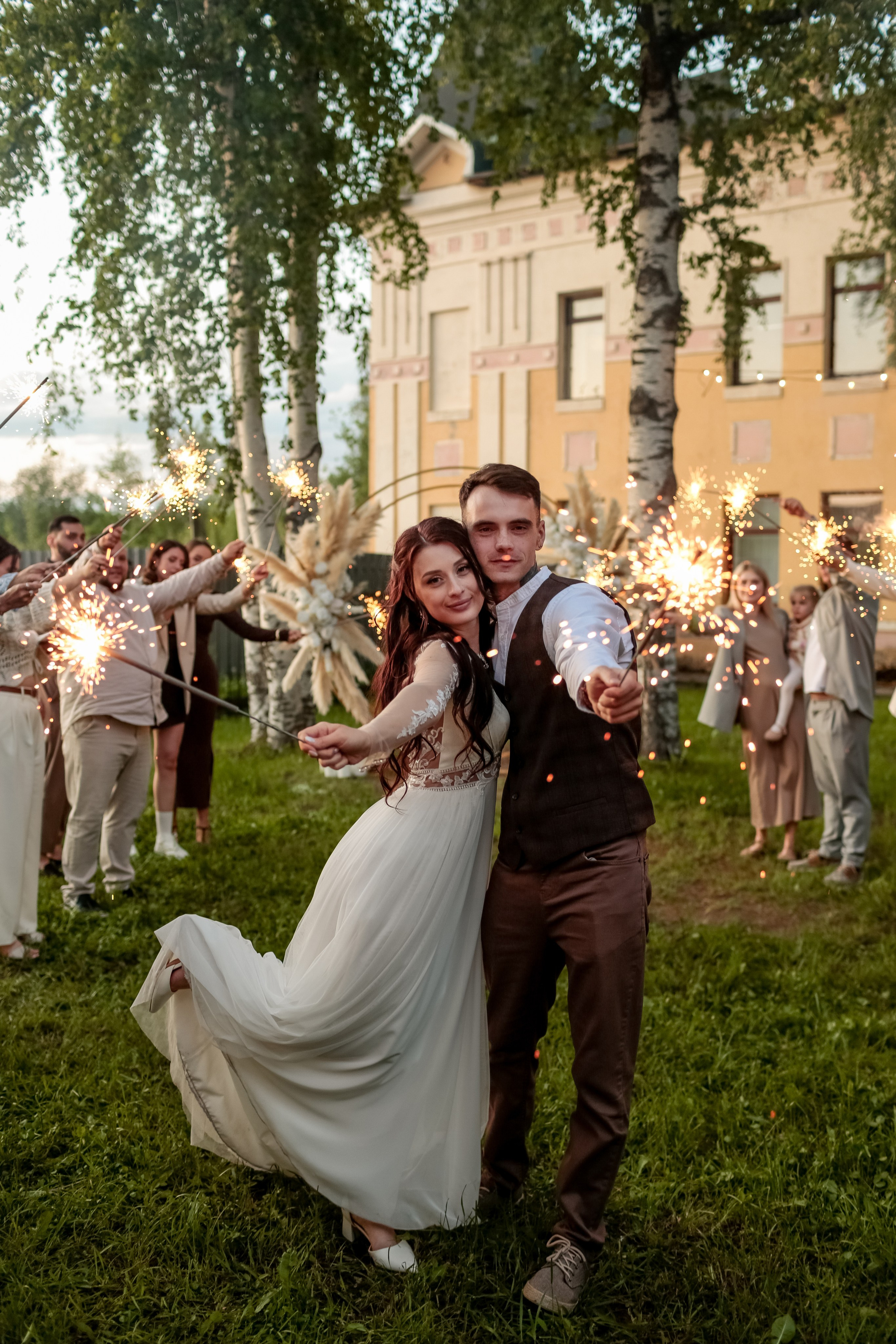 Свадебная фотосессия в Пушкине. Свадебный фотограф Кирилл Белый