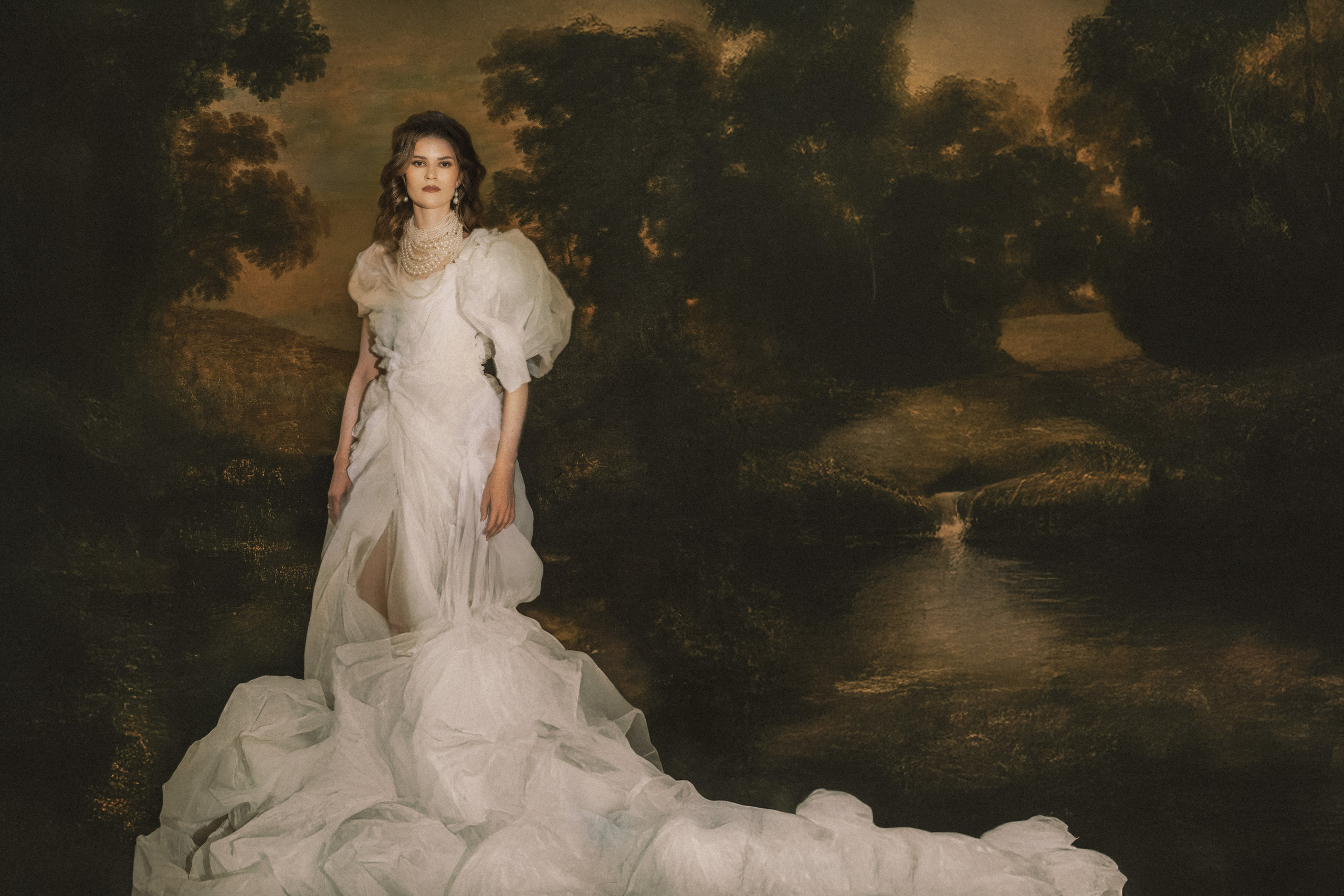 Съемка с использованием световой кисти. Портретный фотограф в Санкт-Петербурге Дария Сыч