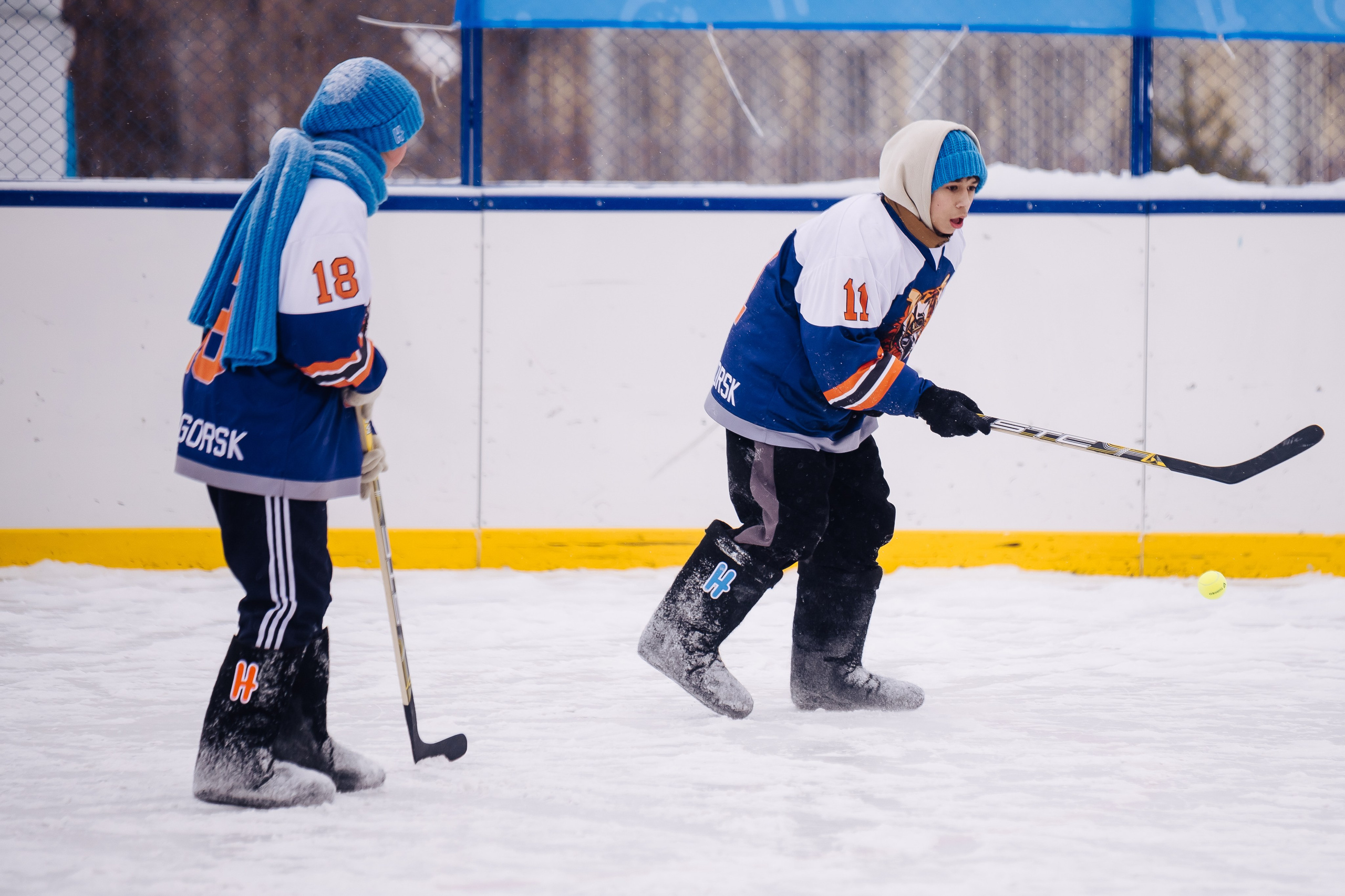 Хоккей на валенках // 22.02.25. Денис Прохоров Фотограф в г. Магнитогорск