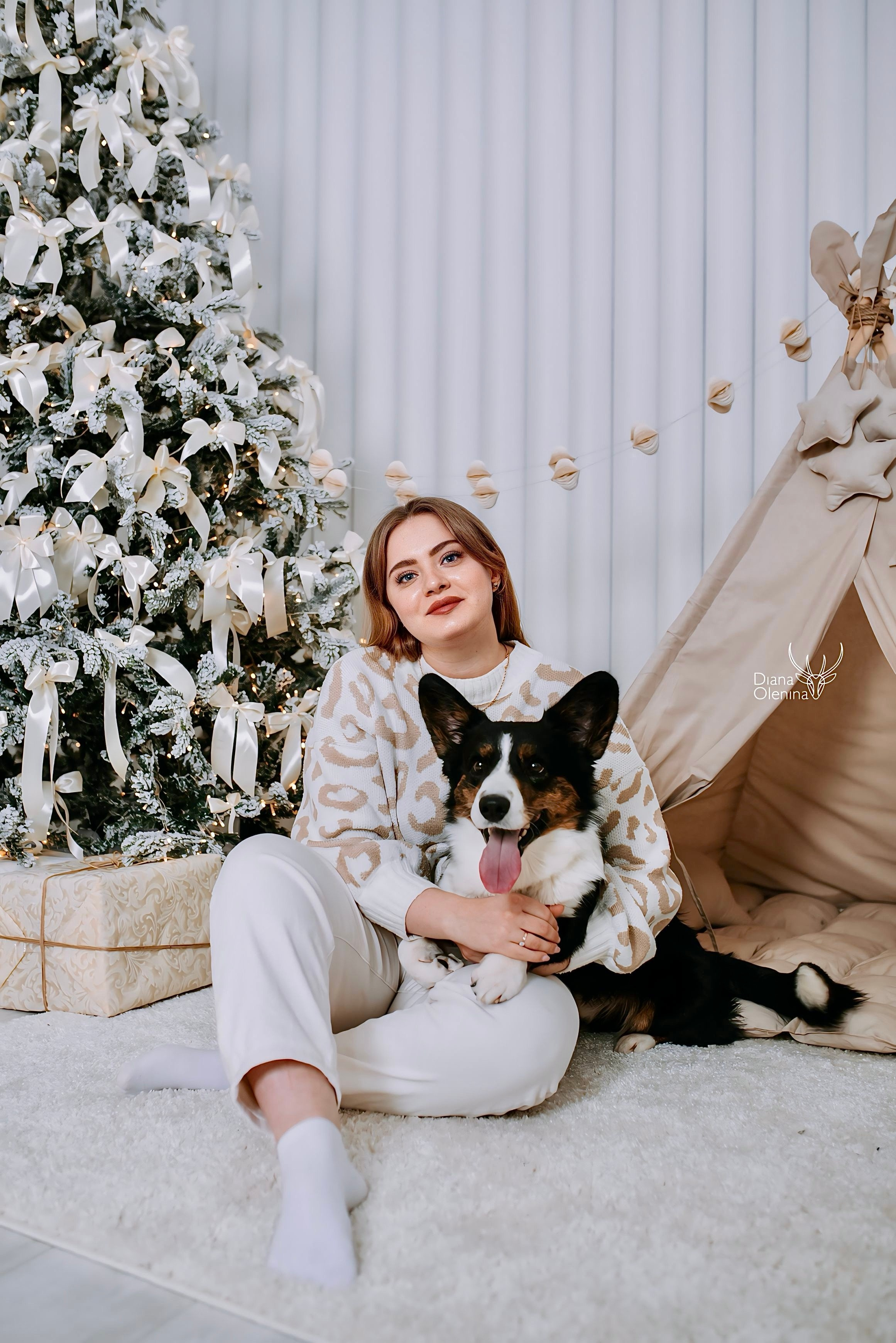 Семейная фотосессия на Новый Год. Фотограф Диана Оленина Красноярск / Братск