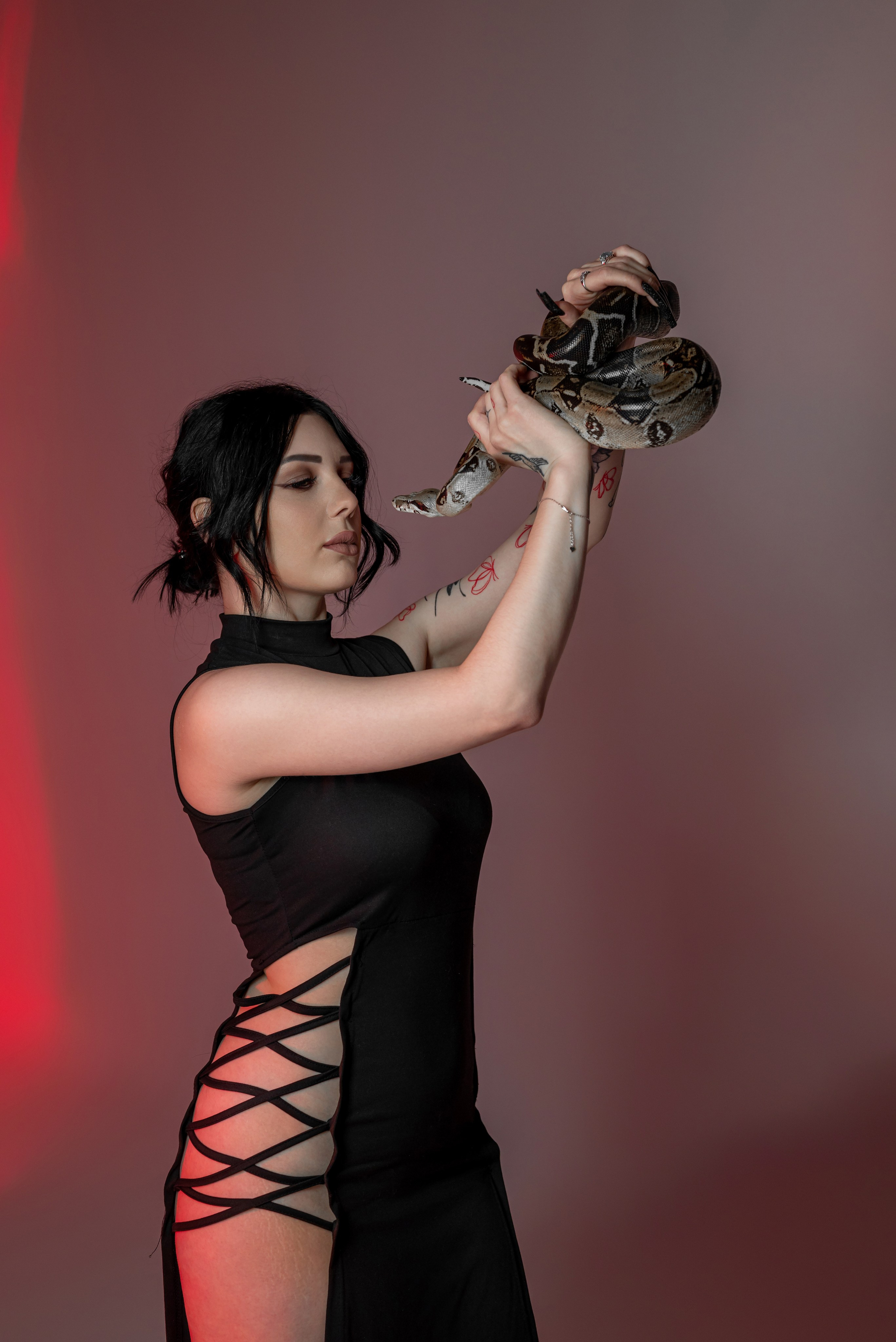 Фотопроект со змеёй 2025 г. Фотограф в городе Салават