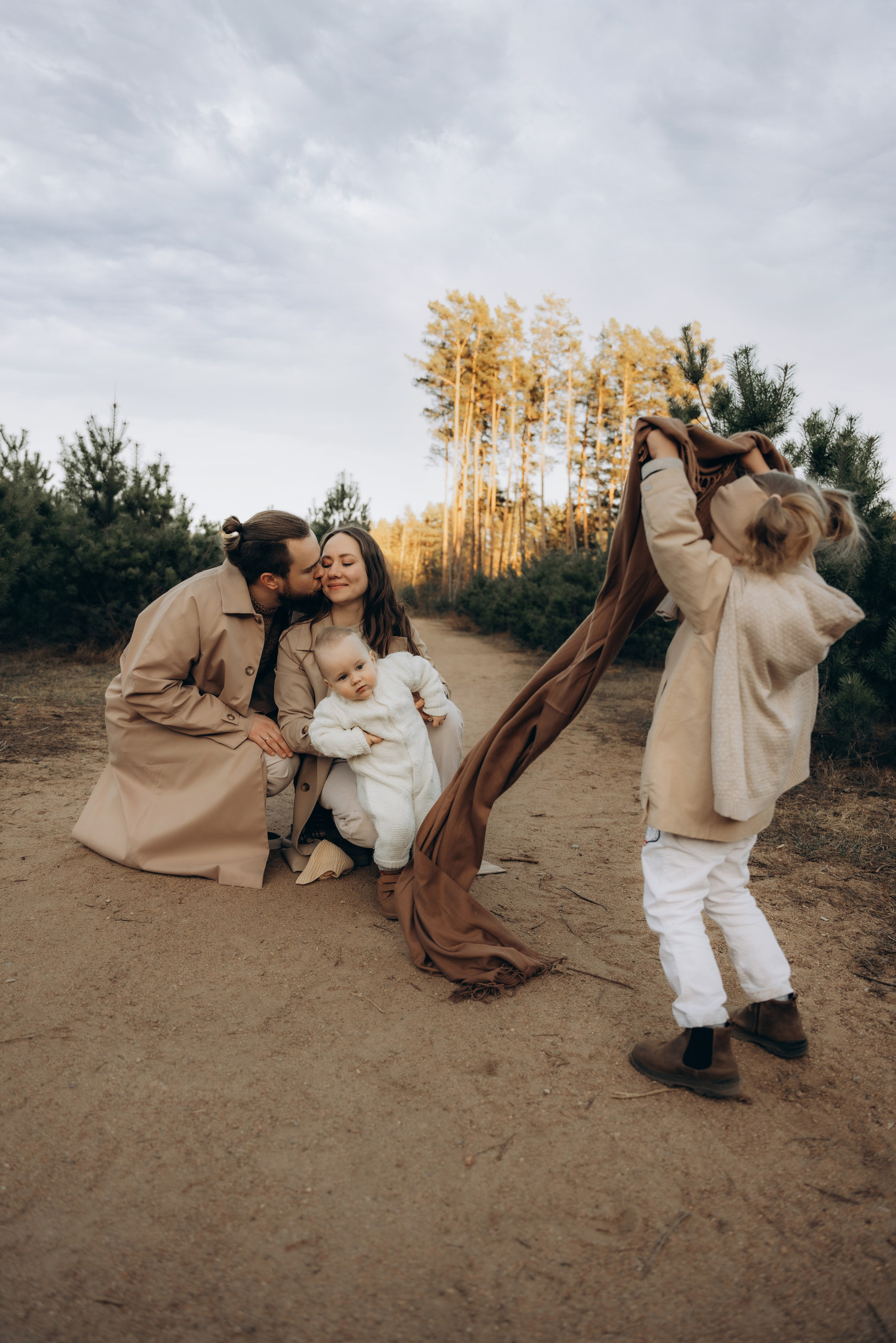 Катя, Рома, Ева и Лика. Фотограф Мария Миллс | Минск