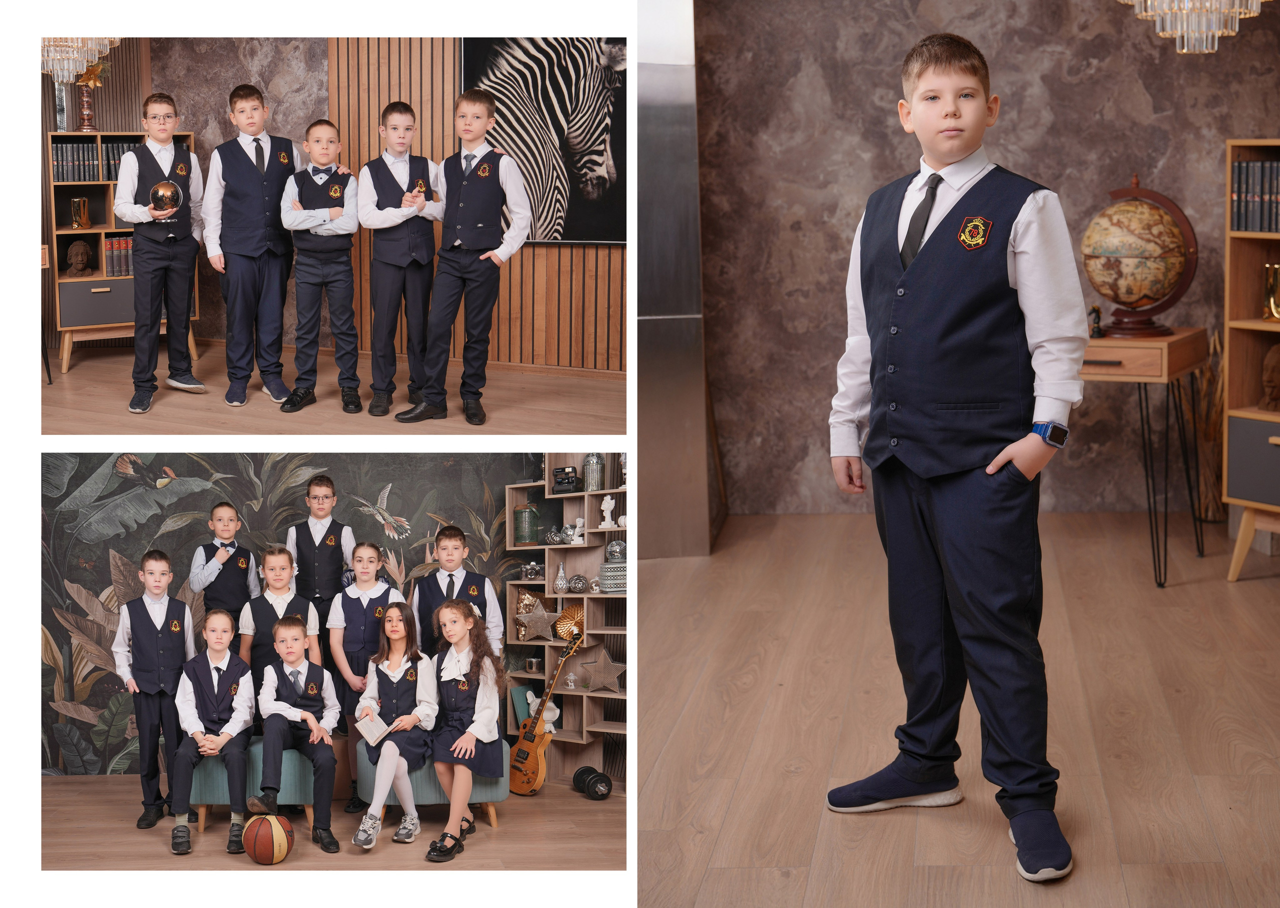 ШКОЛА 78 — 4 «А» класс. Красивый выпускной альбом в Краснодаре