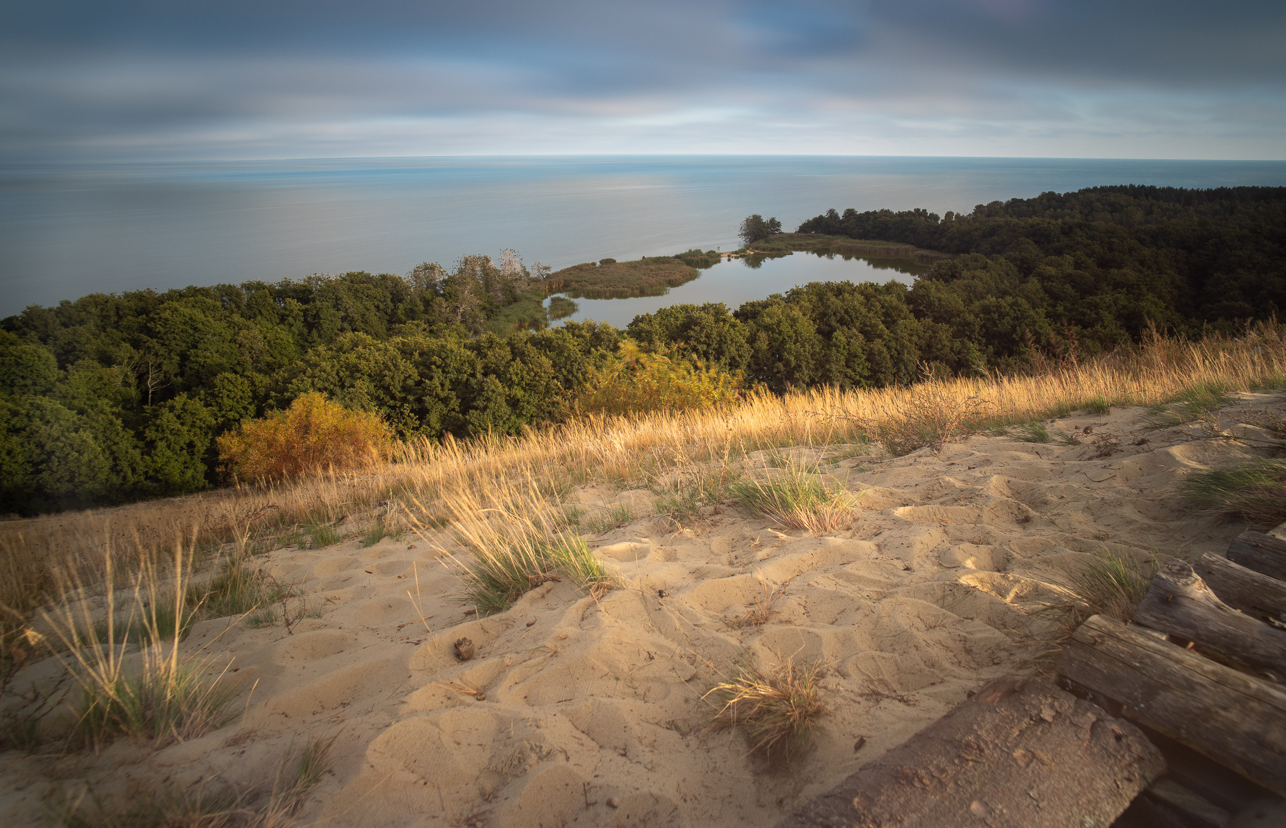 озеро Лебедь, Куршская коса Калининградской области